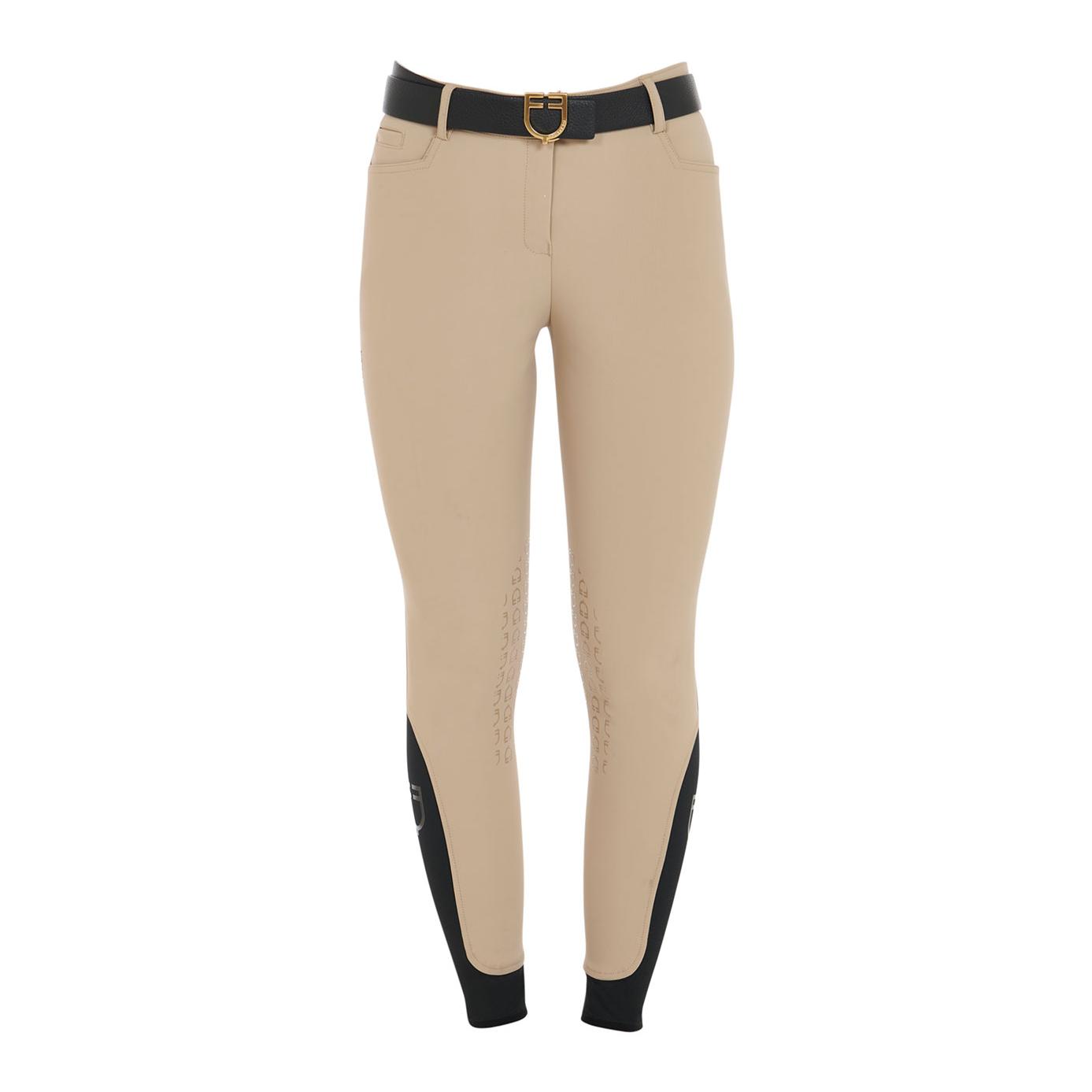 Equestro Culotte d'équitation Zenda avec renforts aux genoux pour filles