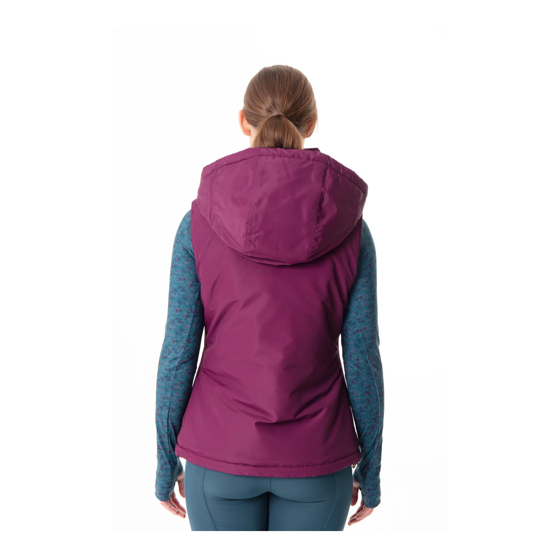 Gilet Equi Eco Technical Gilet Damen - beetroot