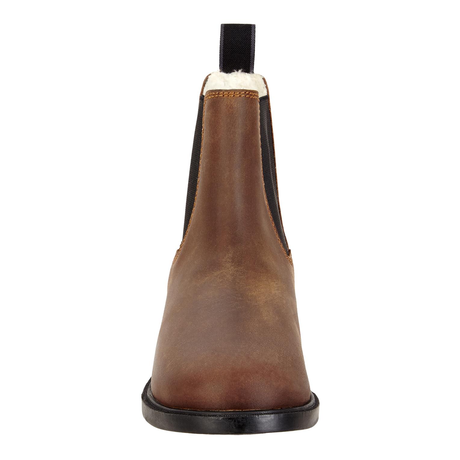 Suedwind Footwear Bottines Jodhpur pour l’hiver unisexe &amp; enfants - marron