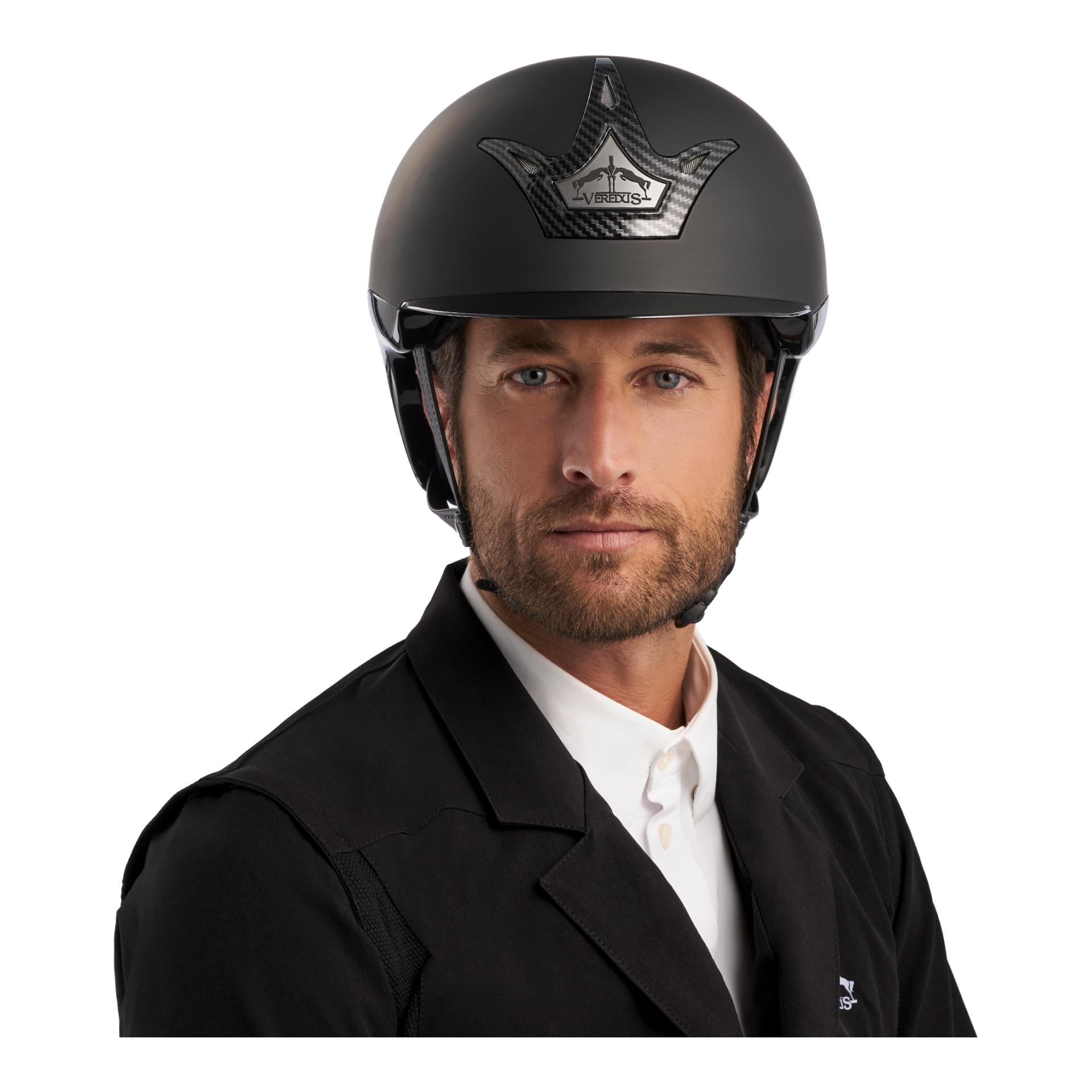 Veredus Reithelm Vita CARBON Gel Standard Visor Matt