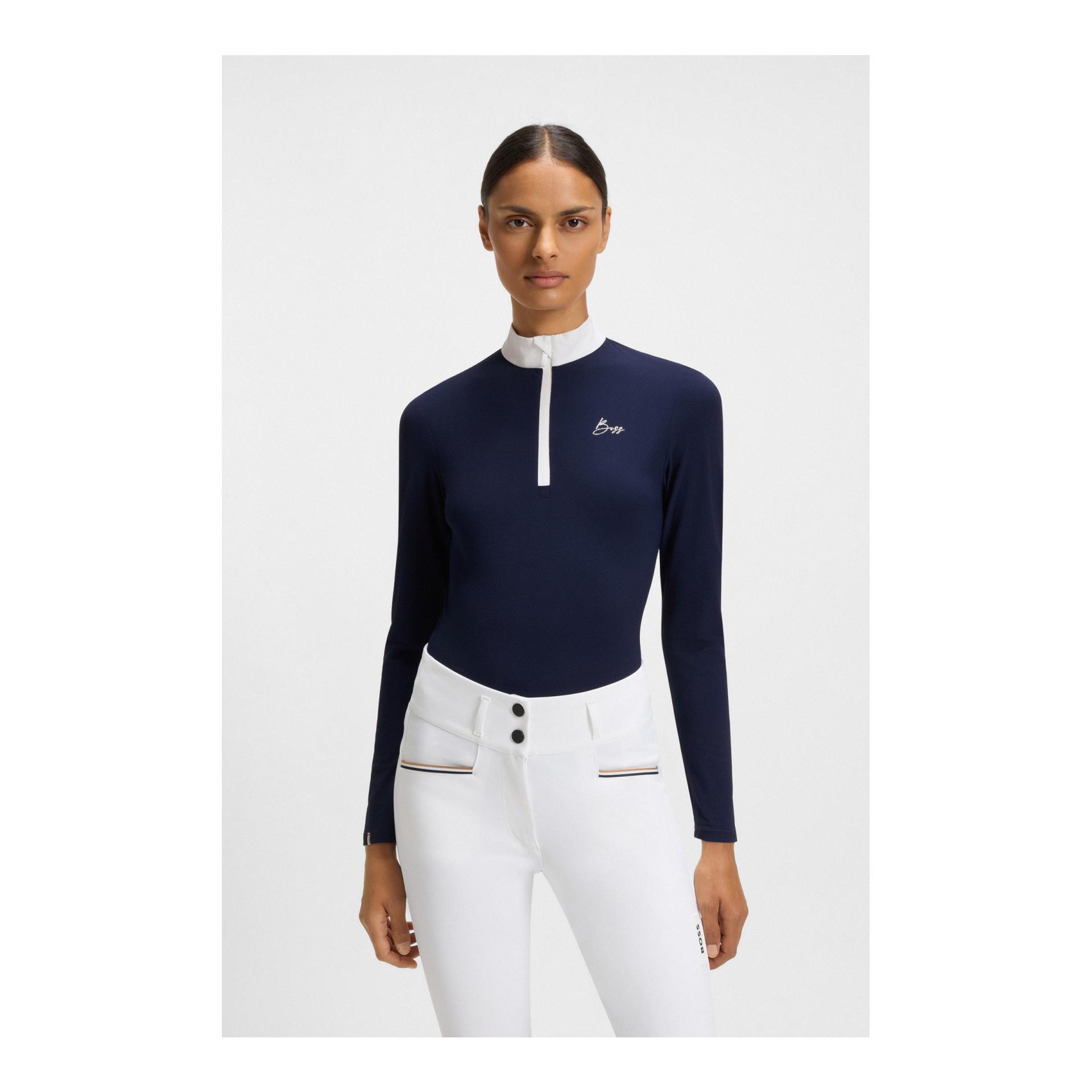 BOSS Equestrian Turniershirt Minou Texture Damen