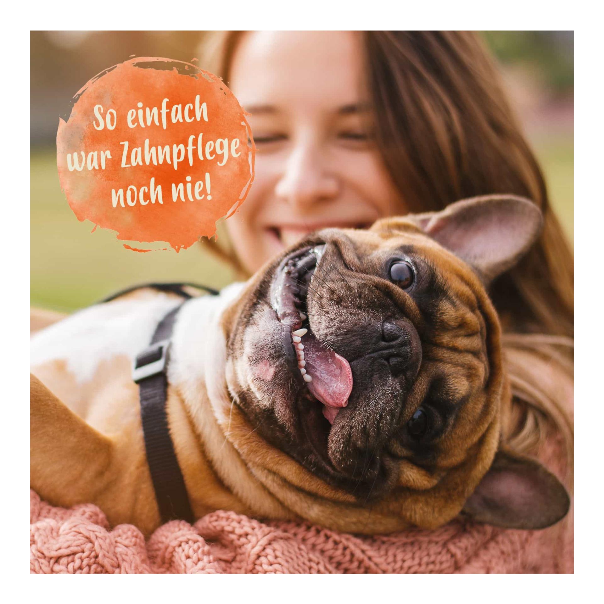 IdaPlus Denta Dog - soin simple pour la dentition du chien - met fin à la mauvaise haleine
