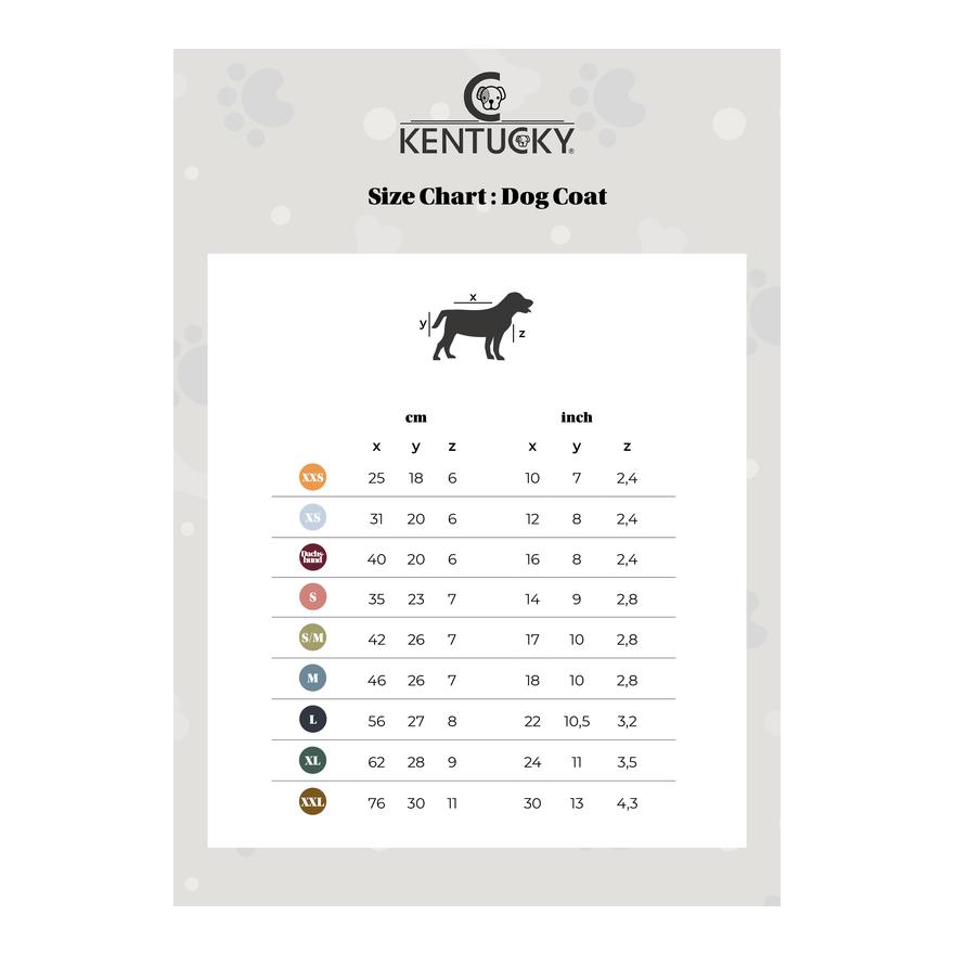 Kentucky Dogwear Hundemantel Wasserdicht 160g - Dusty Blue
