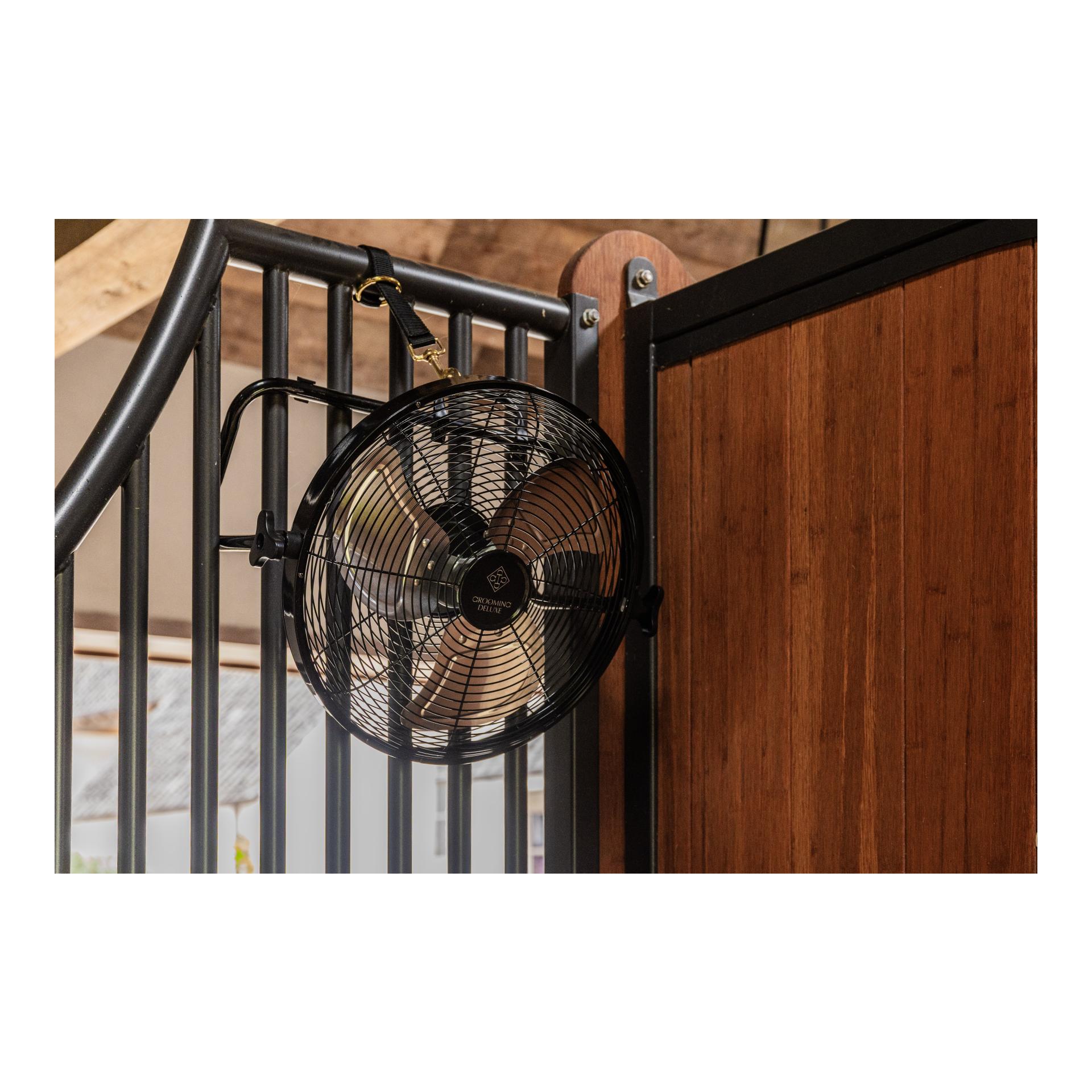 Grooming Deluxe Ventilateur sans fil avec batterie et chargeur