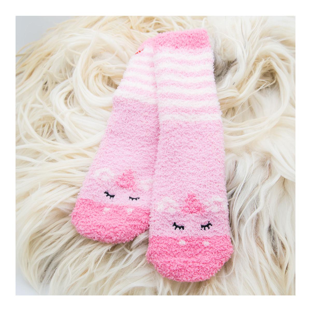 Soulhorse Chaussettes d'intérieur douillettes Unicorn