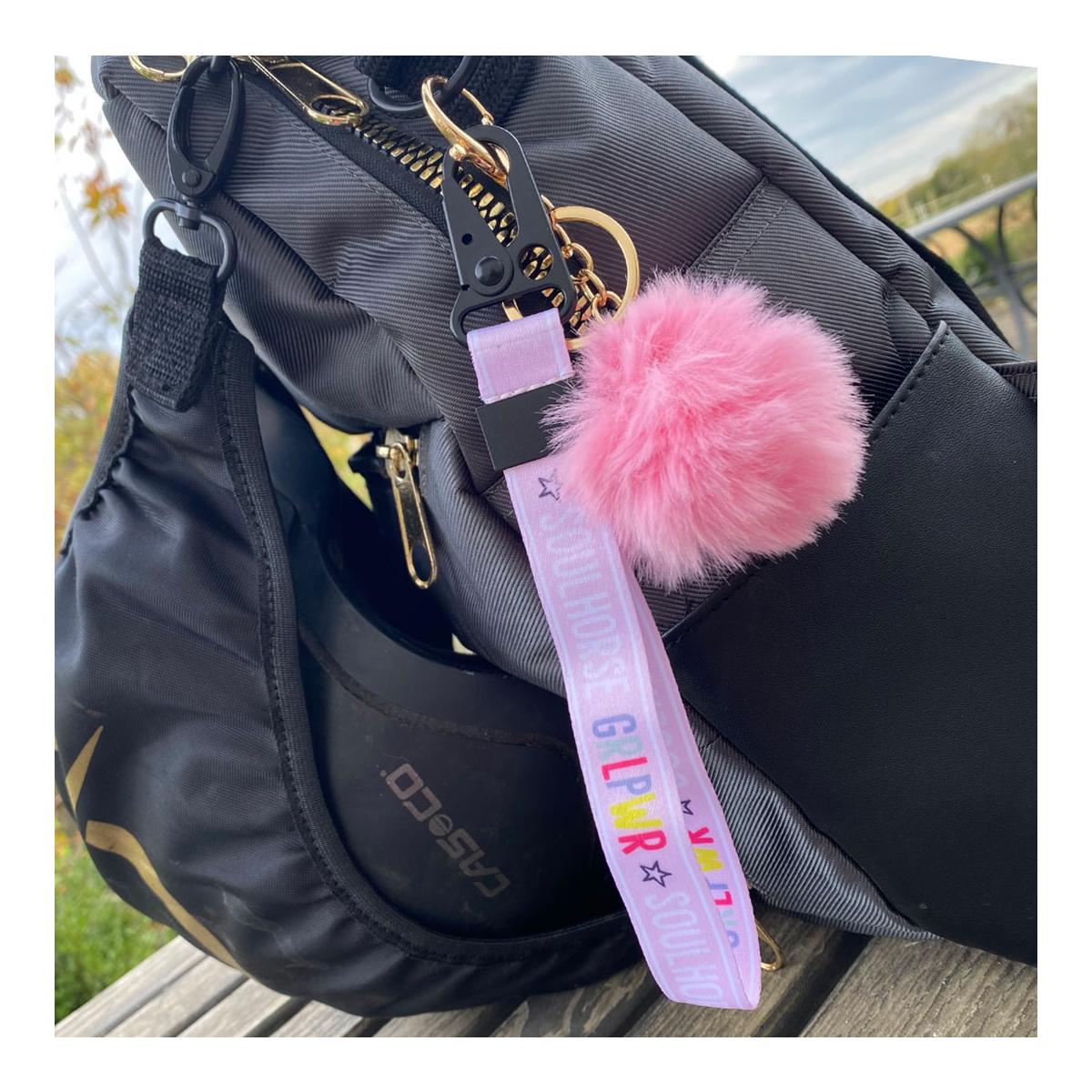 Soulhorse Porte-clés Pom Pom "Soulhorse GRLPWR