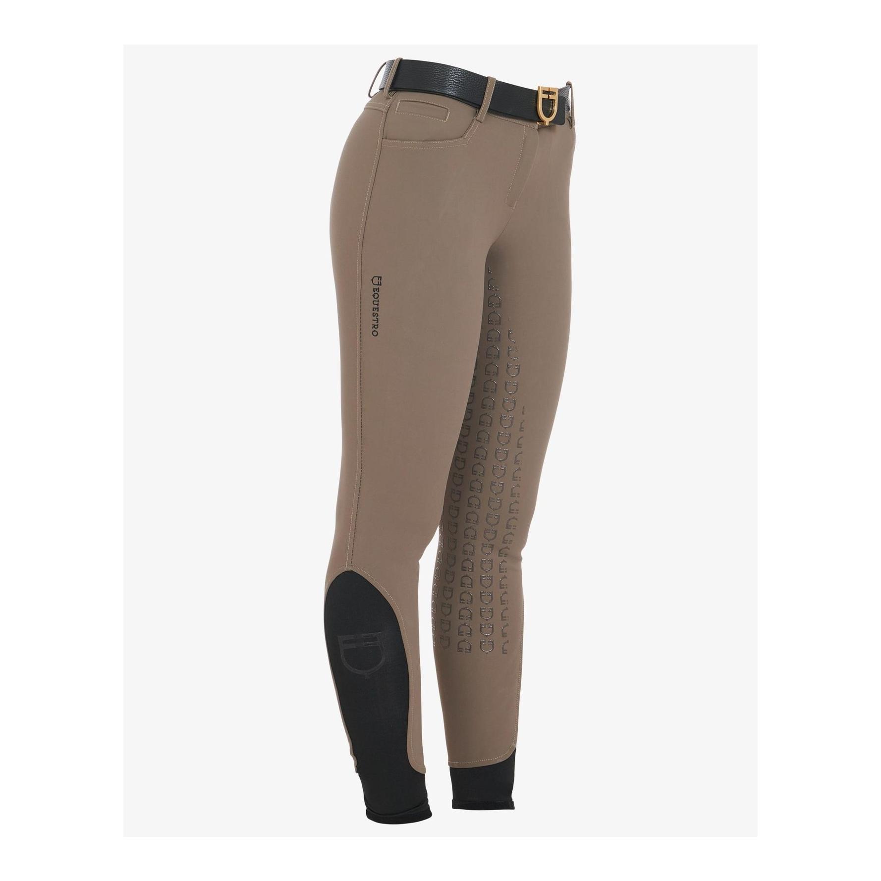 Equestro Pantalon d'équitation Aria Slim Fit pleine griffe femme
