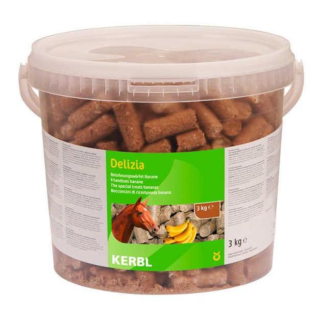 Kerbl Cubes de récompense Delizia - Banane