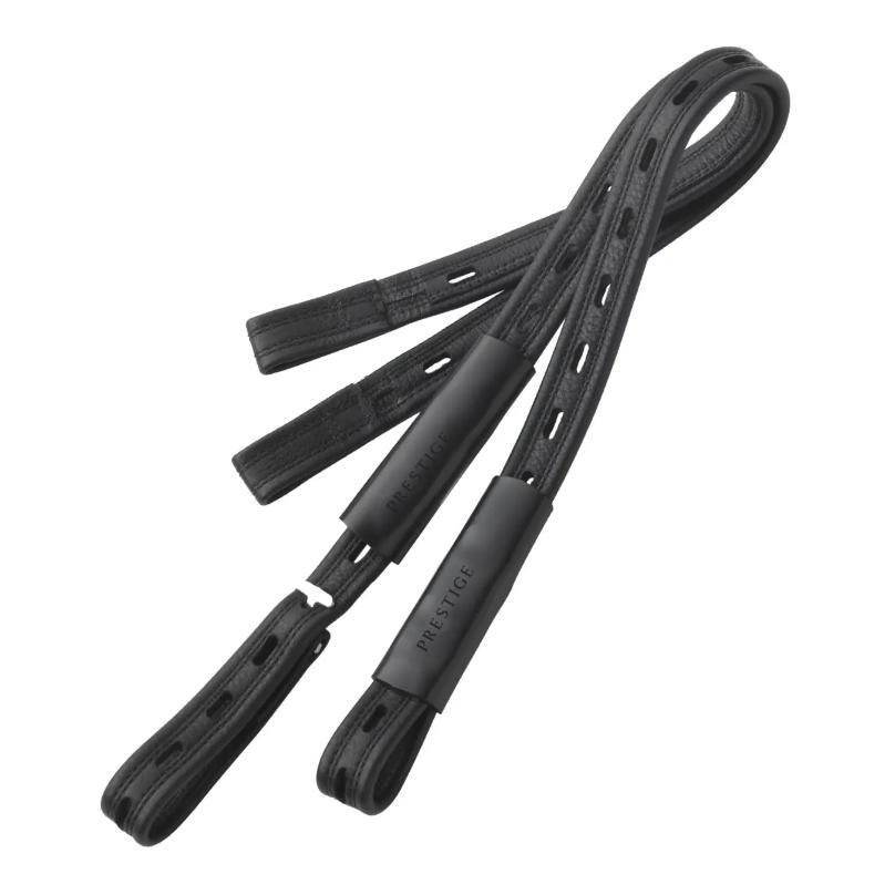 Prestige Steigbügelriemen Ideal Dressur - schwarz
