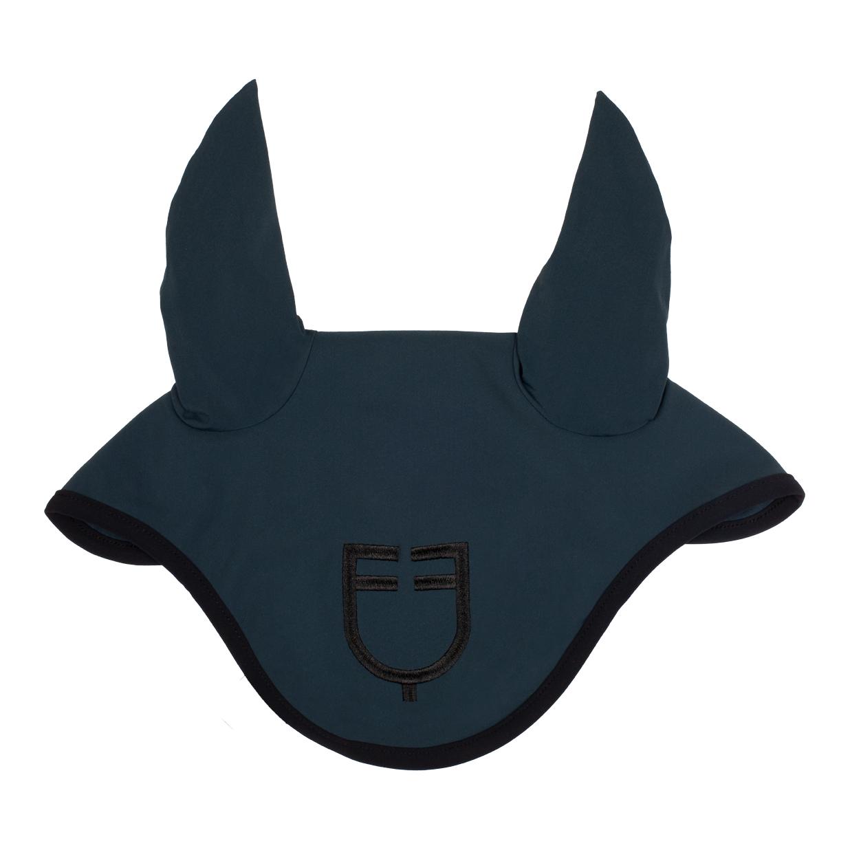 Equestro Ohrengarn Black Line Logo Navy