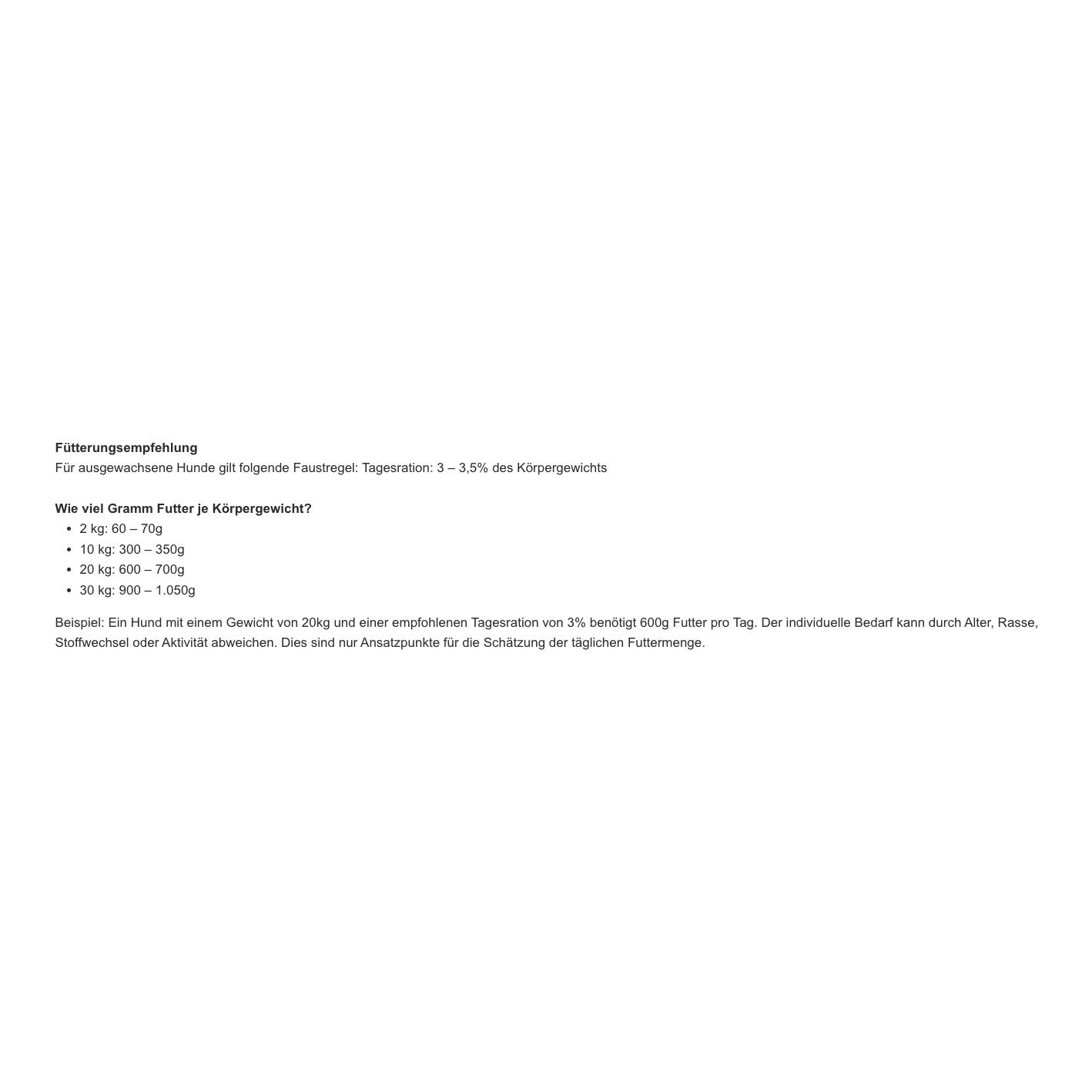 For Dogs Only? Alimentation premium pour chiens Menue High Sensitive Cheval