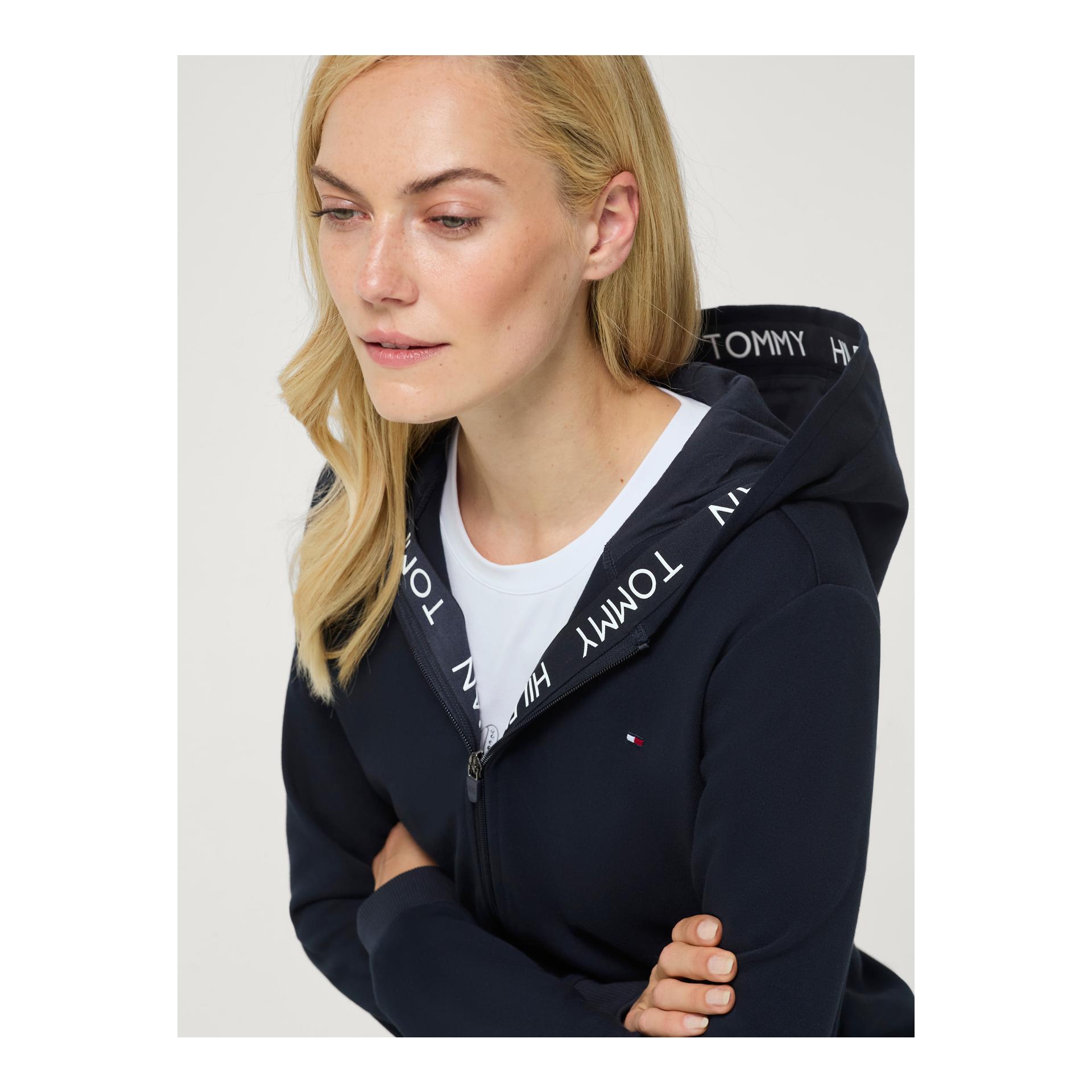Tommy Hilfiger Equestrian Hoodie Beverly Zip Up Damen