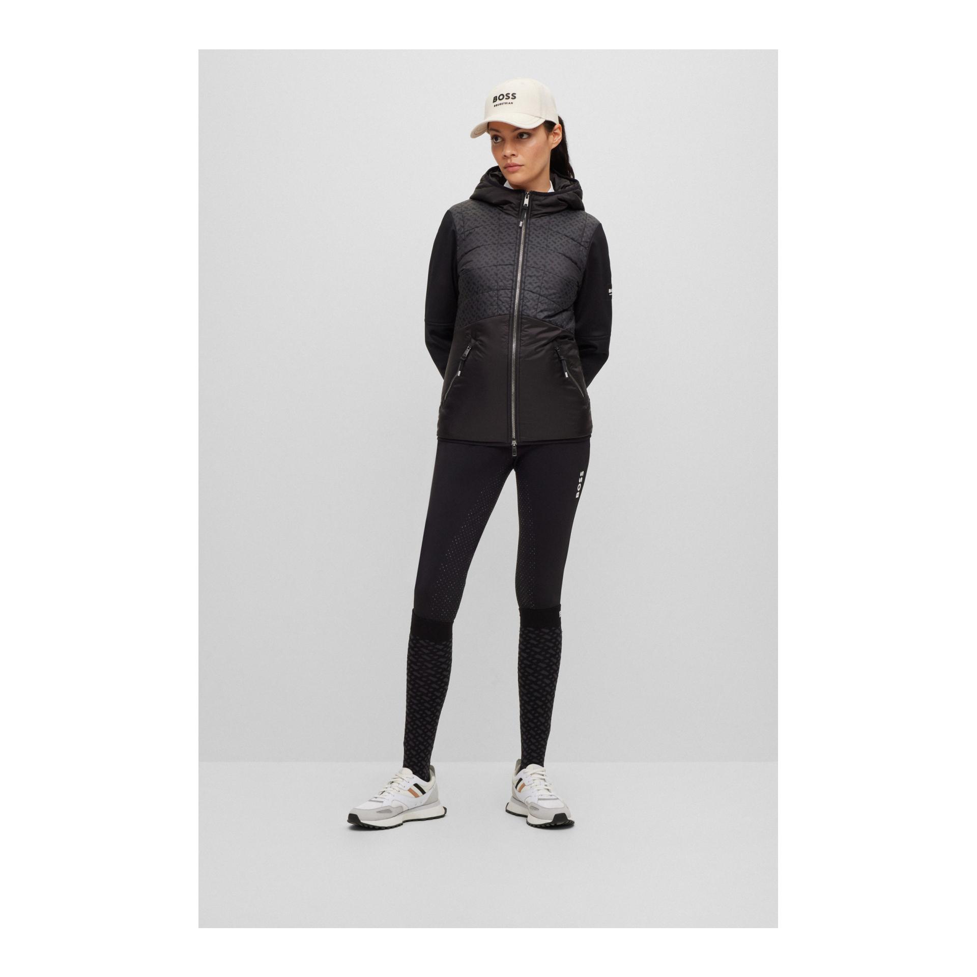 BOSS Equestrian Pantalon d'équitation Heather avec fond pour femmes