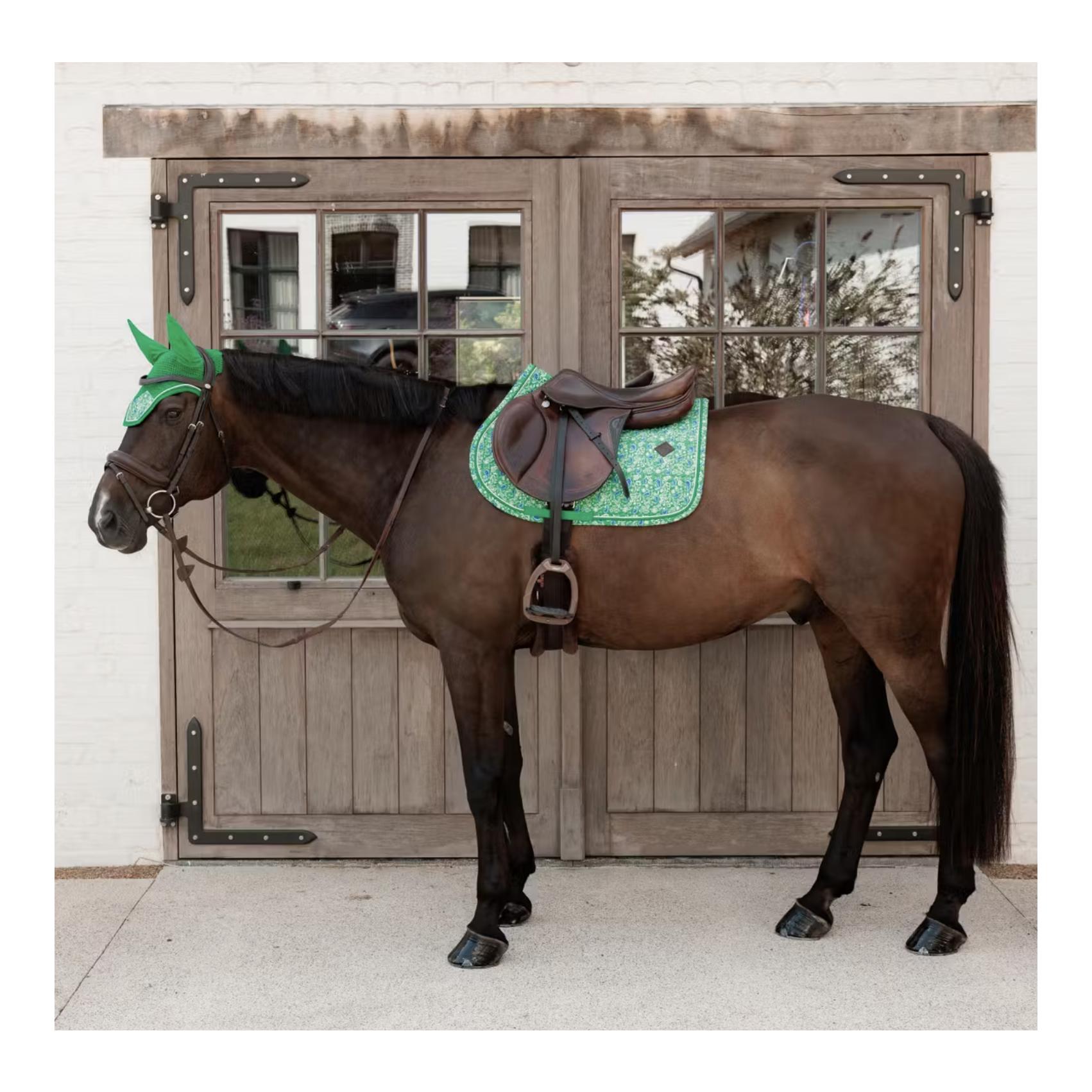 Kentucky Tapis de selle en velours avec imprimés