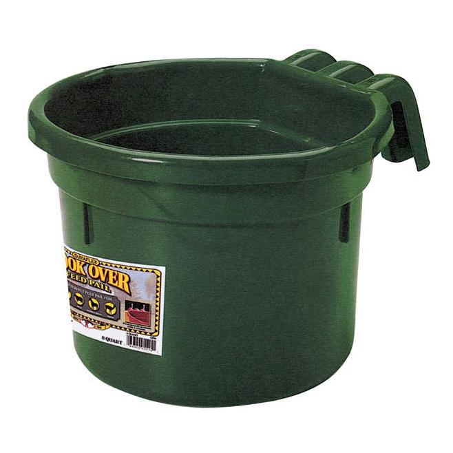 Little Giant Seau à aliments avec crochet de fixation intégré et capacité de 8 litres