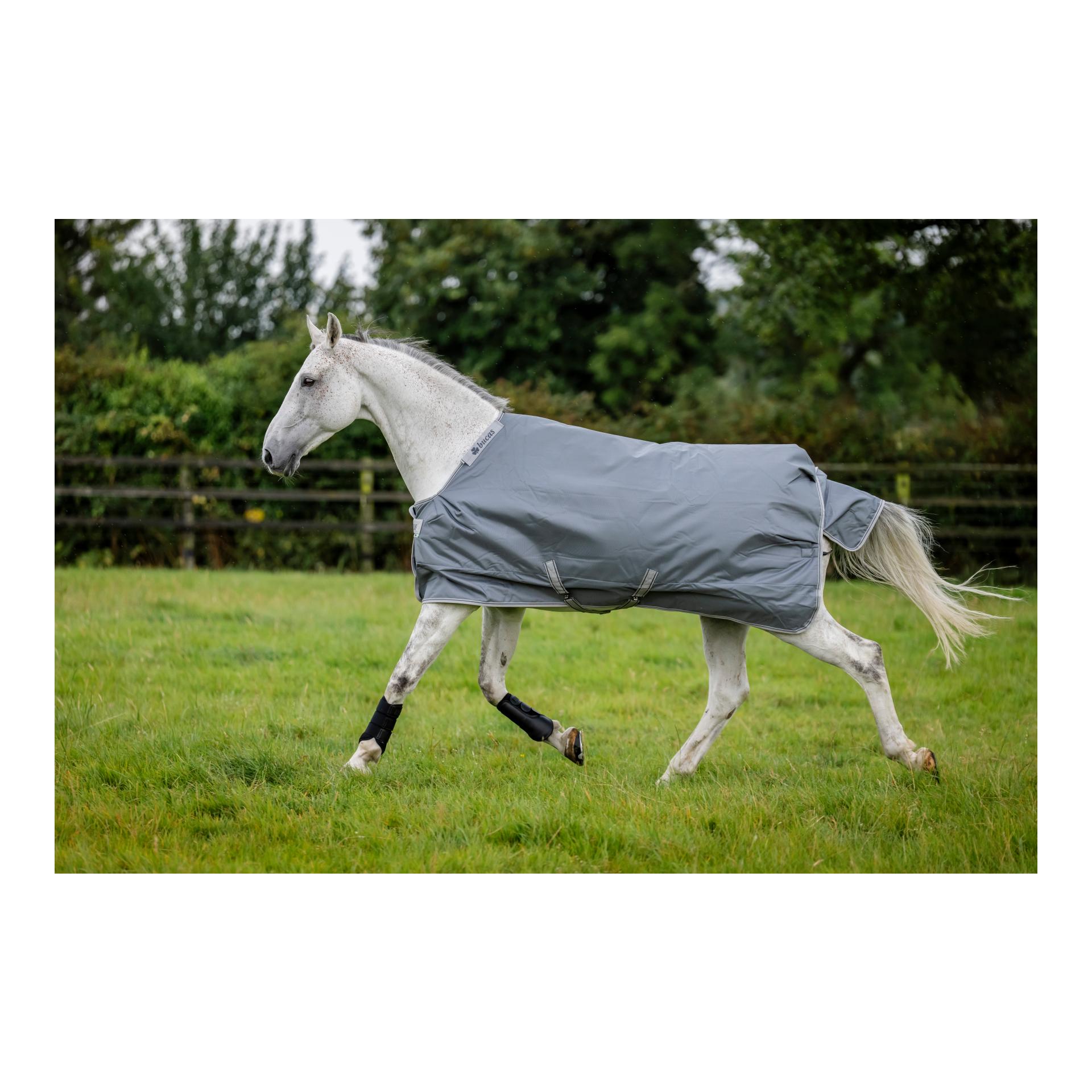 Bucas Couverture de paddock Smartex Rain - gris