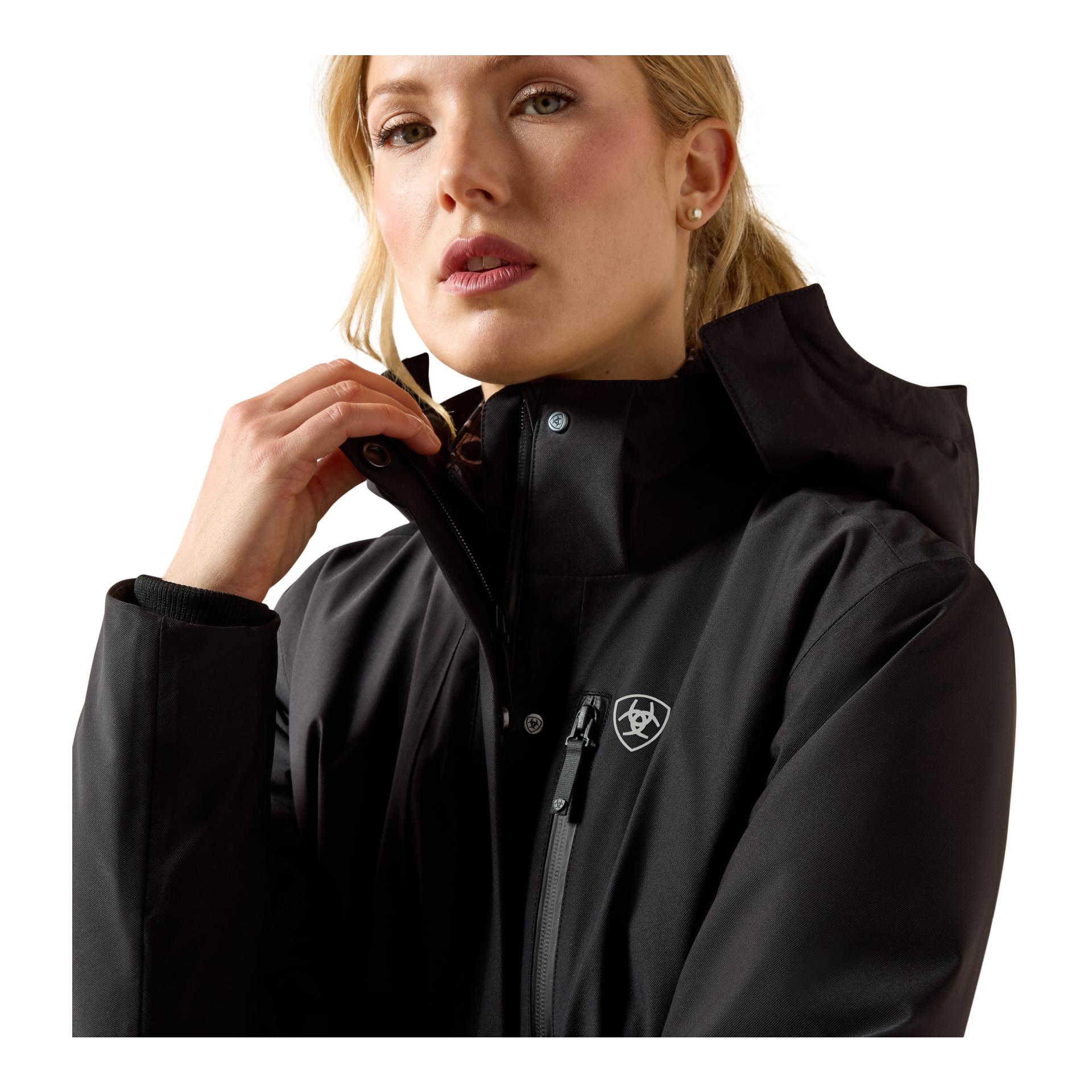 Ariat Manteau d'équitation imperméable femme Long Rider H2O