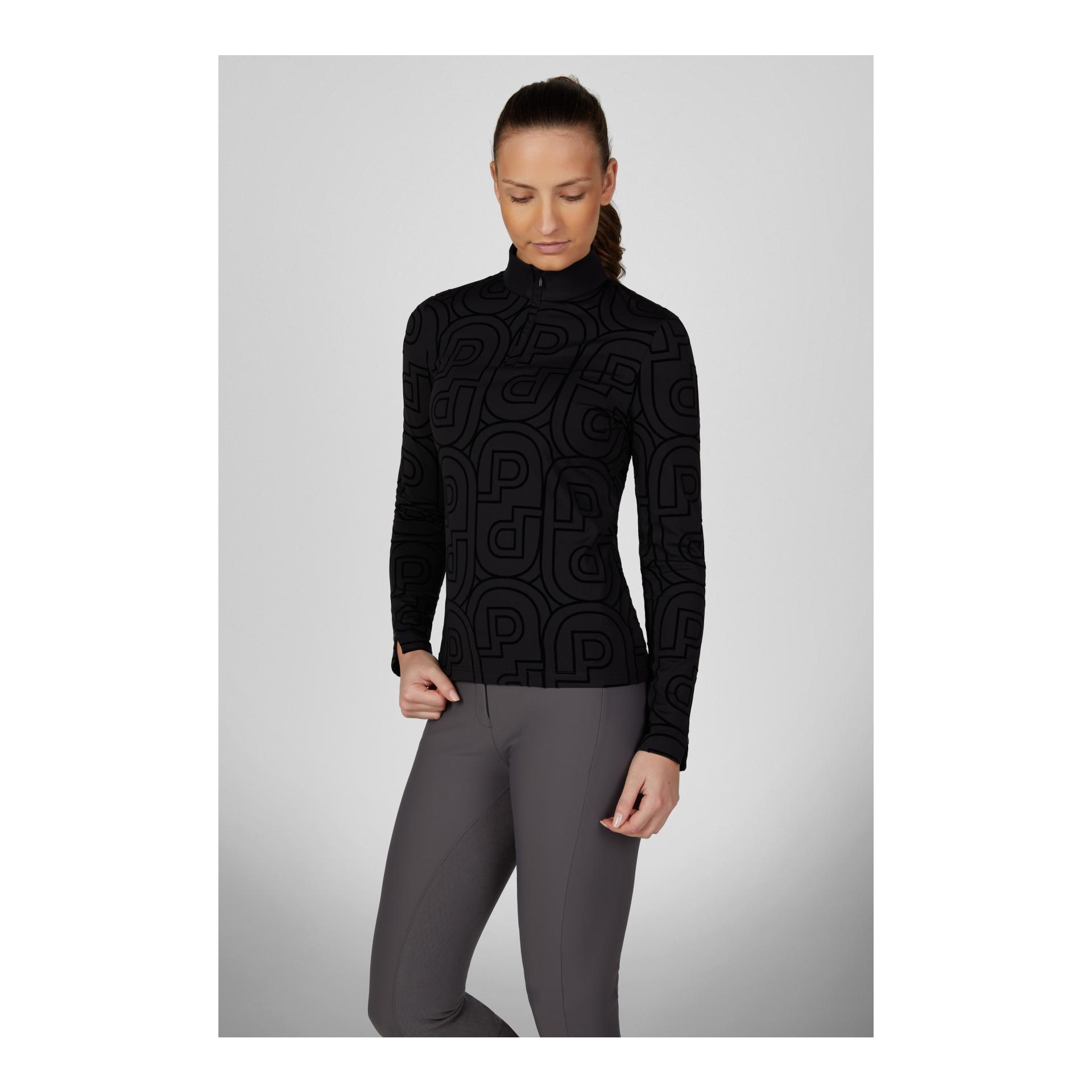 Pikeur Selection Zip Shirt Print Damen
