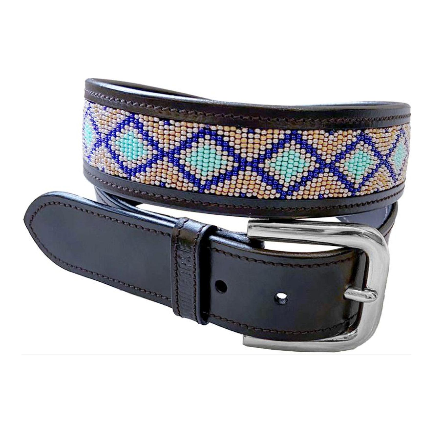 Soulhorse Ledergürtel Pearls Damen