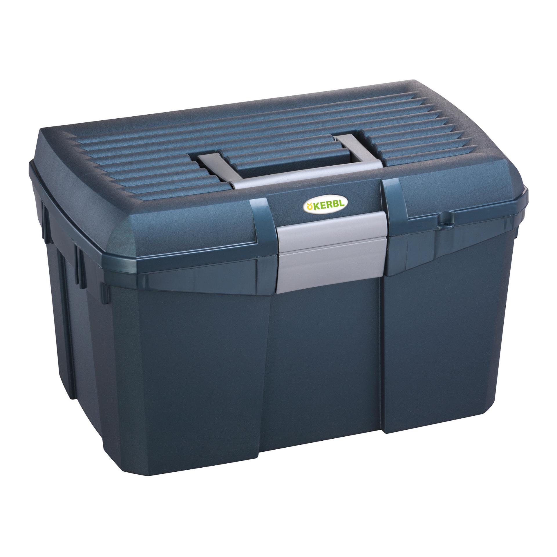 Kerbl Boîte de pansage Siena - bleu foncé