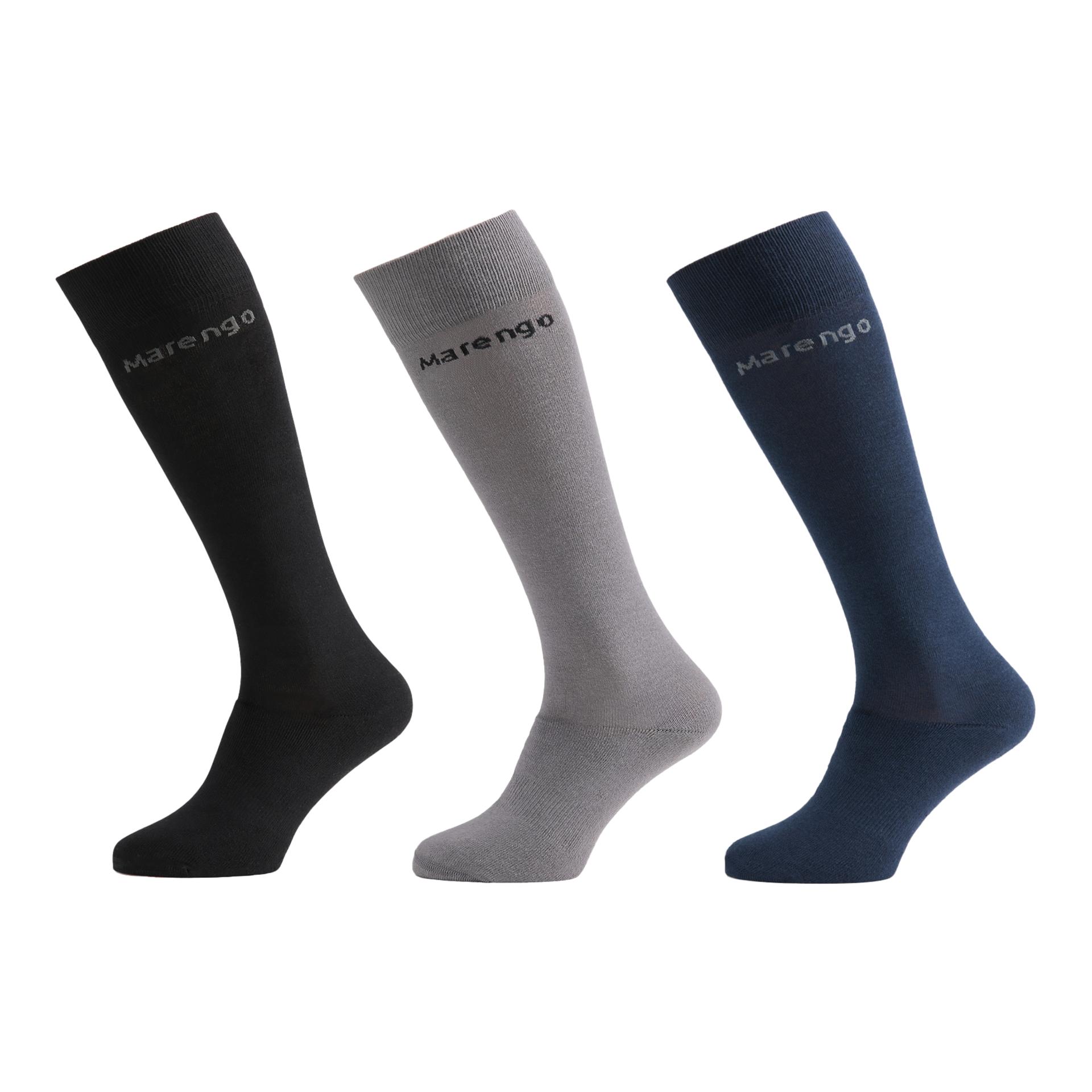 Lot économique de 3 chaussettes d'équitation Basic