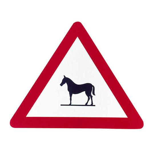 Hauptner Panneau de signalisation "Cheval"