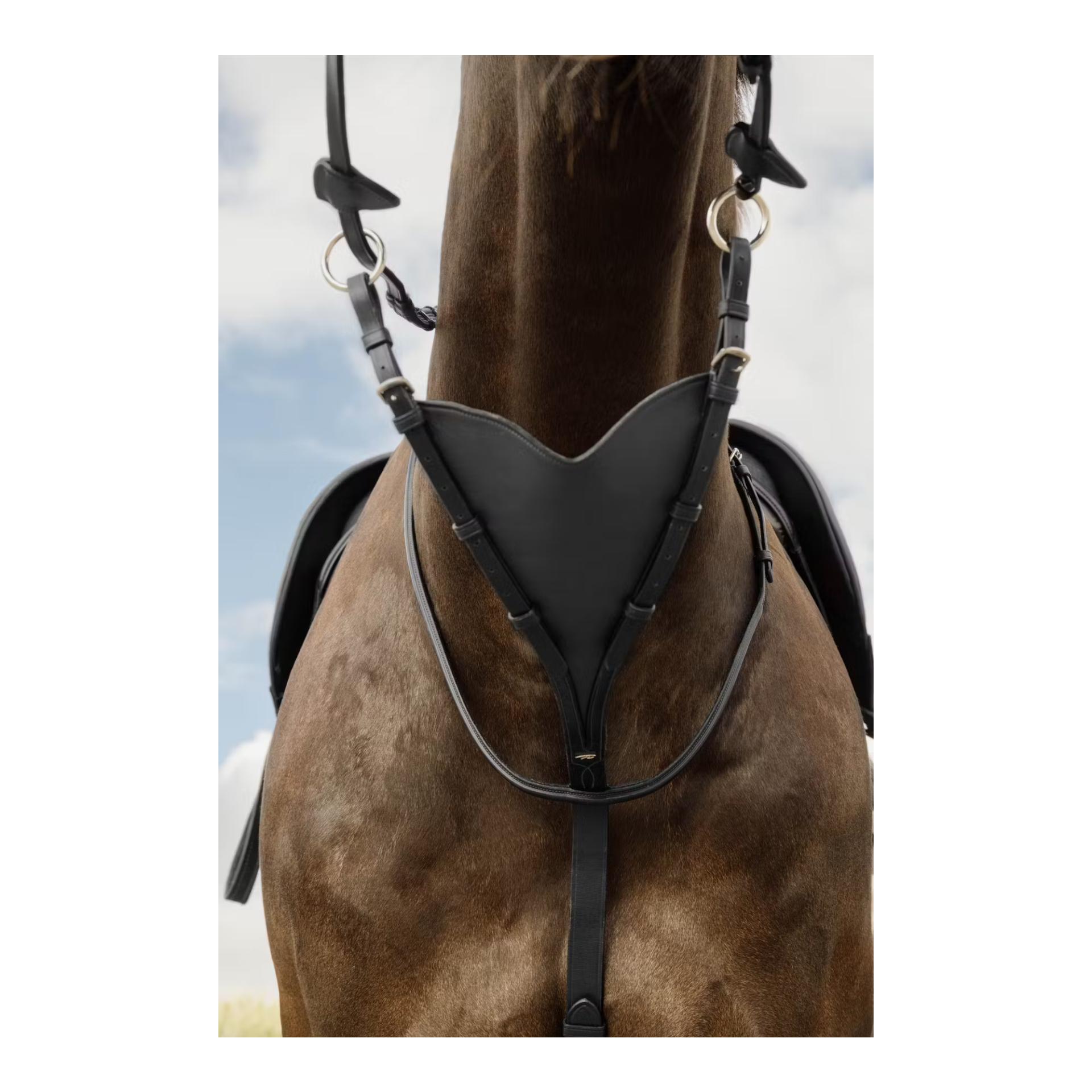 Dy'on Bib-Martingal aus weichem Leder