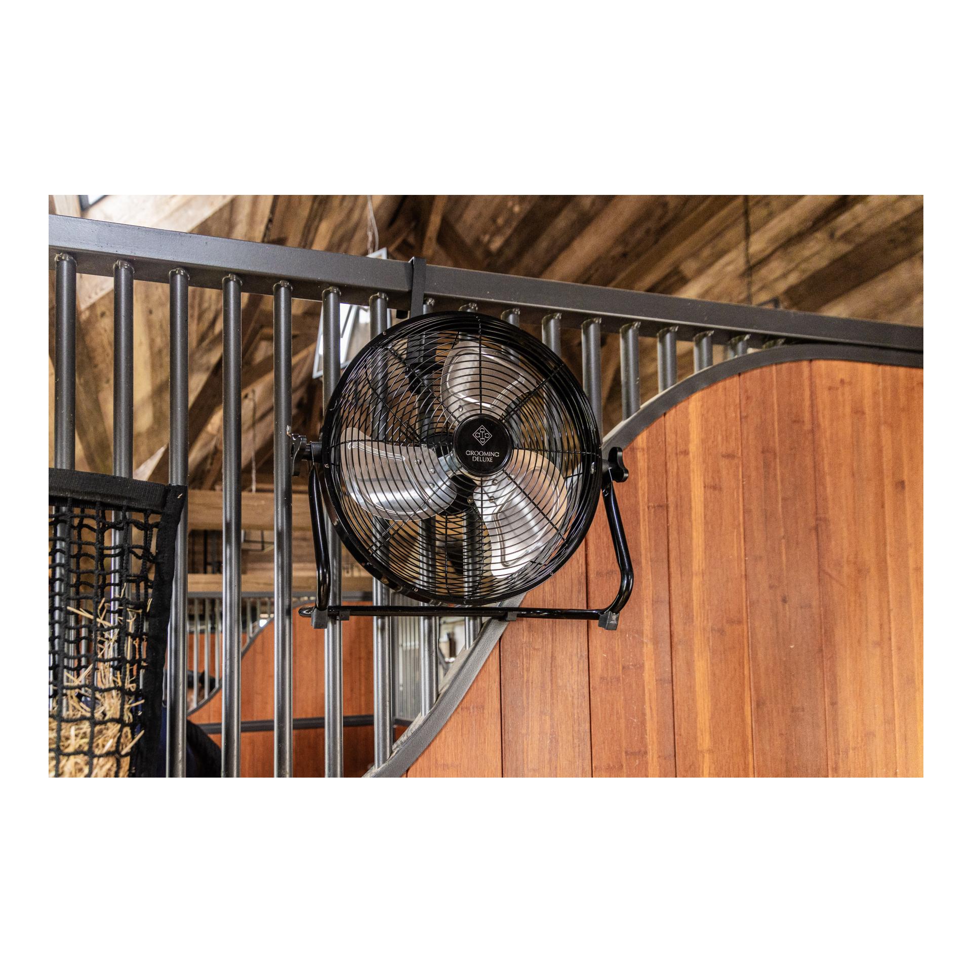 Grooming Deluxe Ventilateur sans fil avec batterie et chargeur