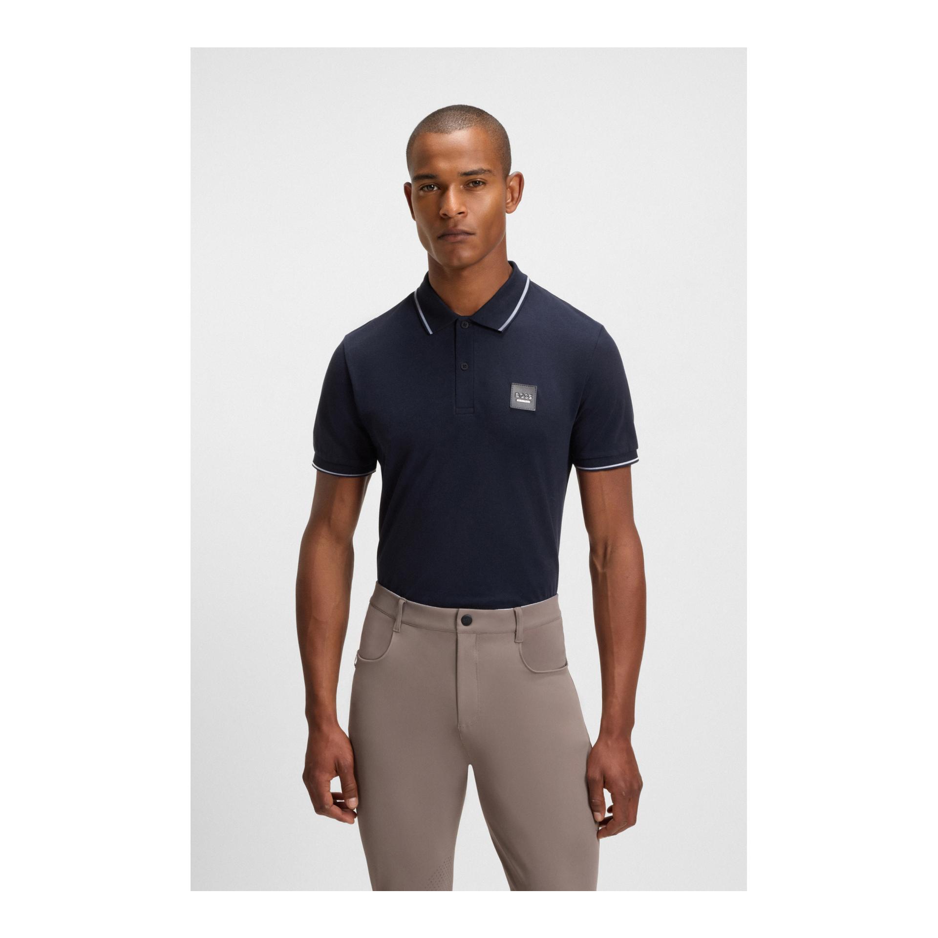 BOSS Equestrian Poloshirt Pam Patch Herren