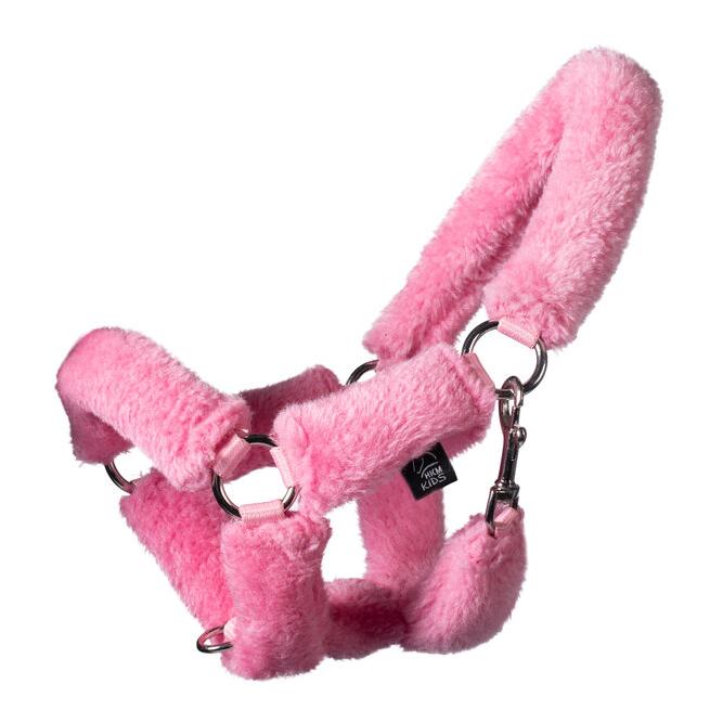 HKM Halfter mit Kunstfell Hobby Horsing