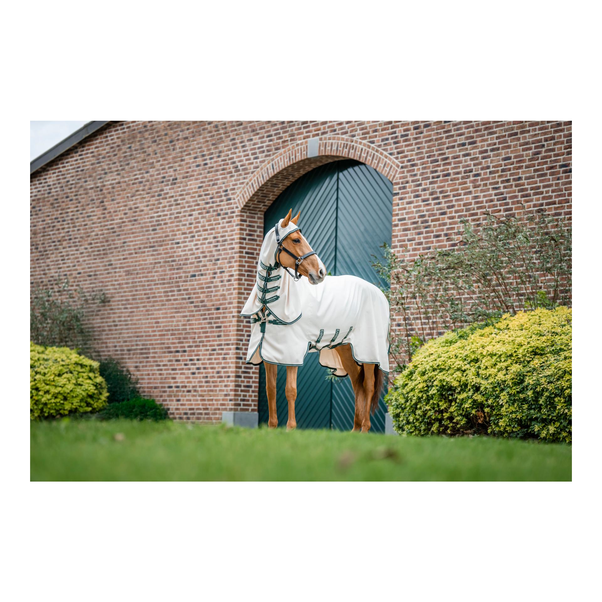 Horseware Fliegendecke Rambo Hoody, mit UV-Schutz