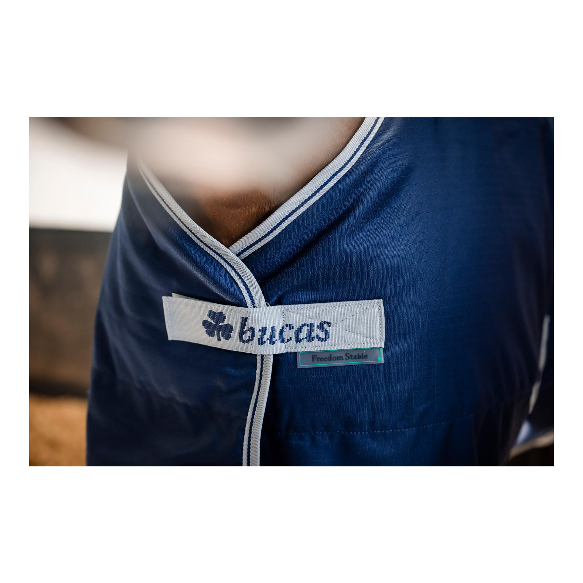 Bucas Couverture d'extérieur FREEDOM Turnout LIGHT - bleu marine/argent