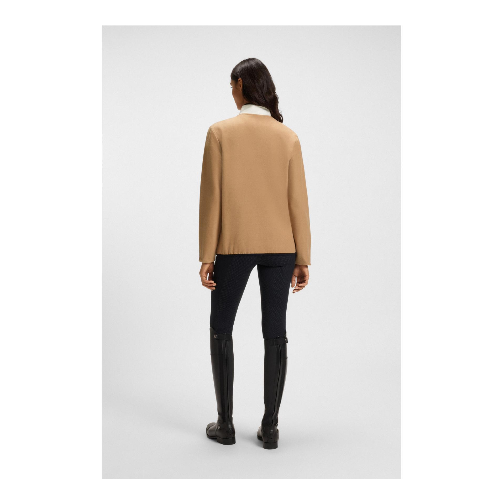 BOSS Equestrian Half Zip Felpa Fedora Damen