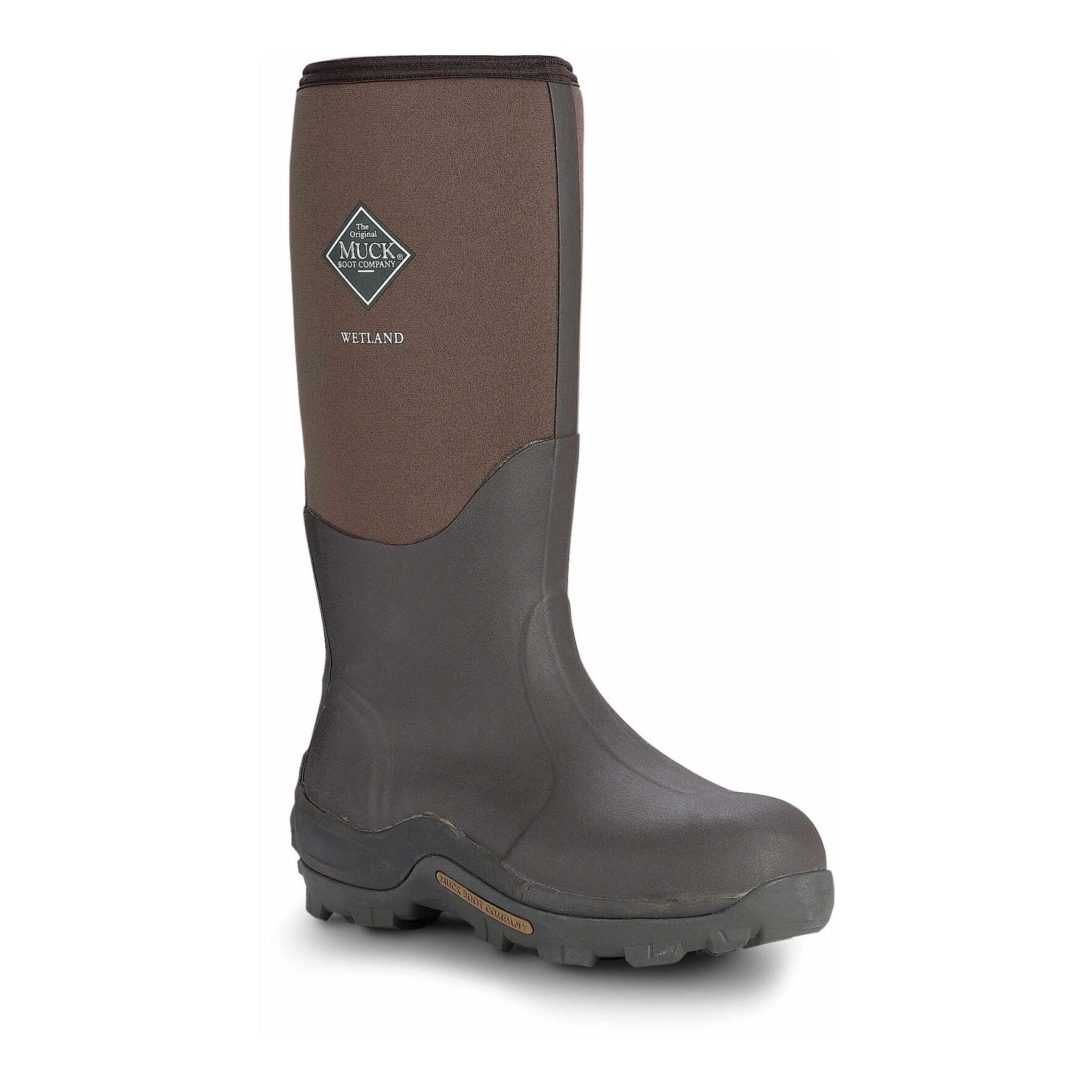 The Original Muck Boot Company Bottes en caoutchouc unisexes Wetland - marron