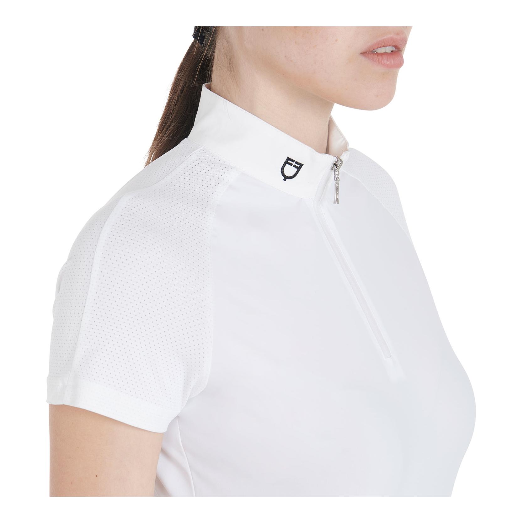 Equestro Turniershirt Taline Polo Slim Fit Kurzarm Damen