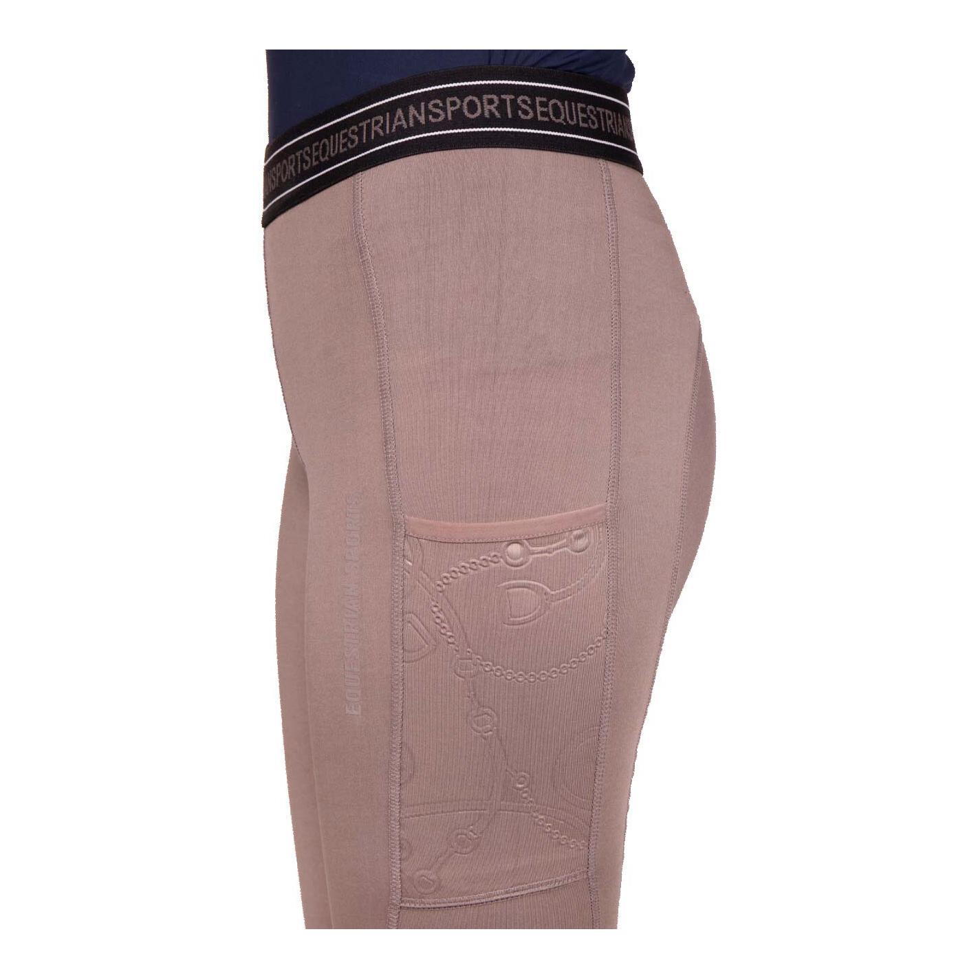 QHP Reitleggings Benthe Kniegrip Damen