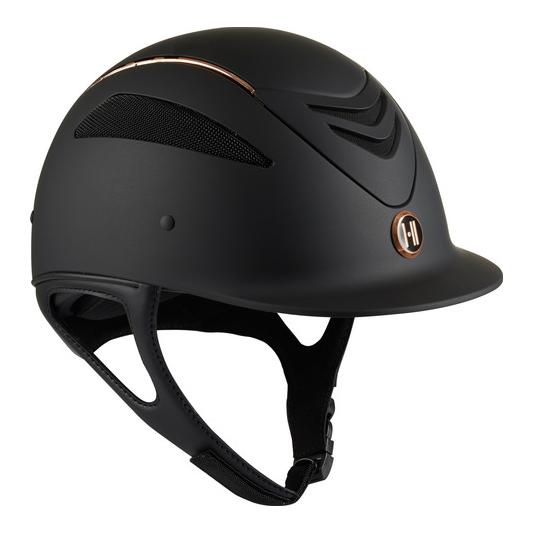 One K Reithelm Defender Pro Matt Rosegold Pipe - schwarz