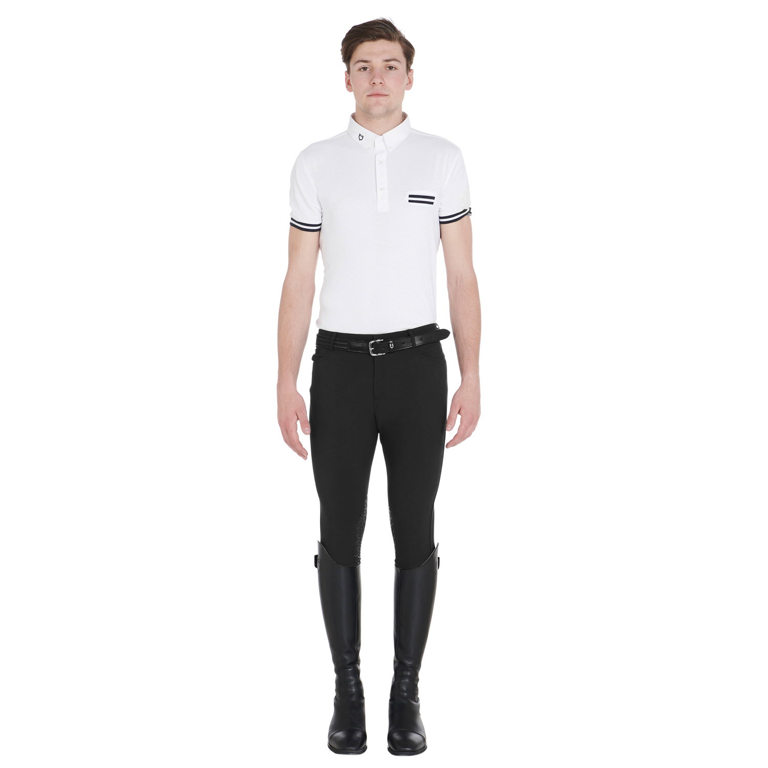 Equestro Reithose Caspar Kniebesatz Herren