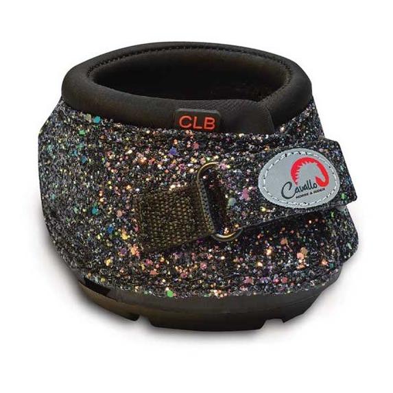 Cavallo Horse & Rider Hufschuhe Hufschuhe Cute Little Boot Bling Regular (Paar) - schwarz