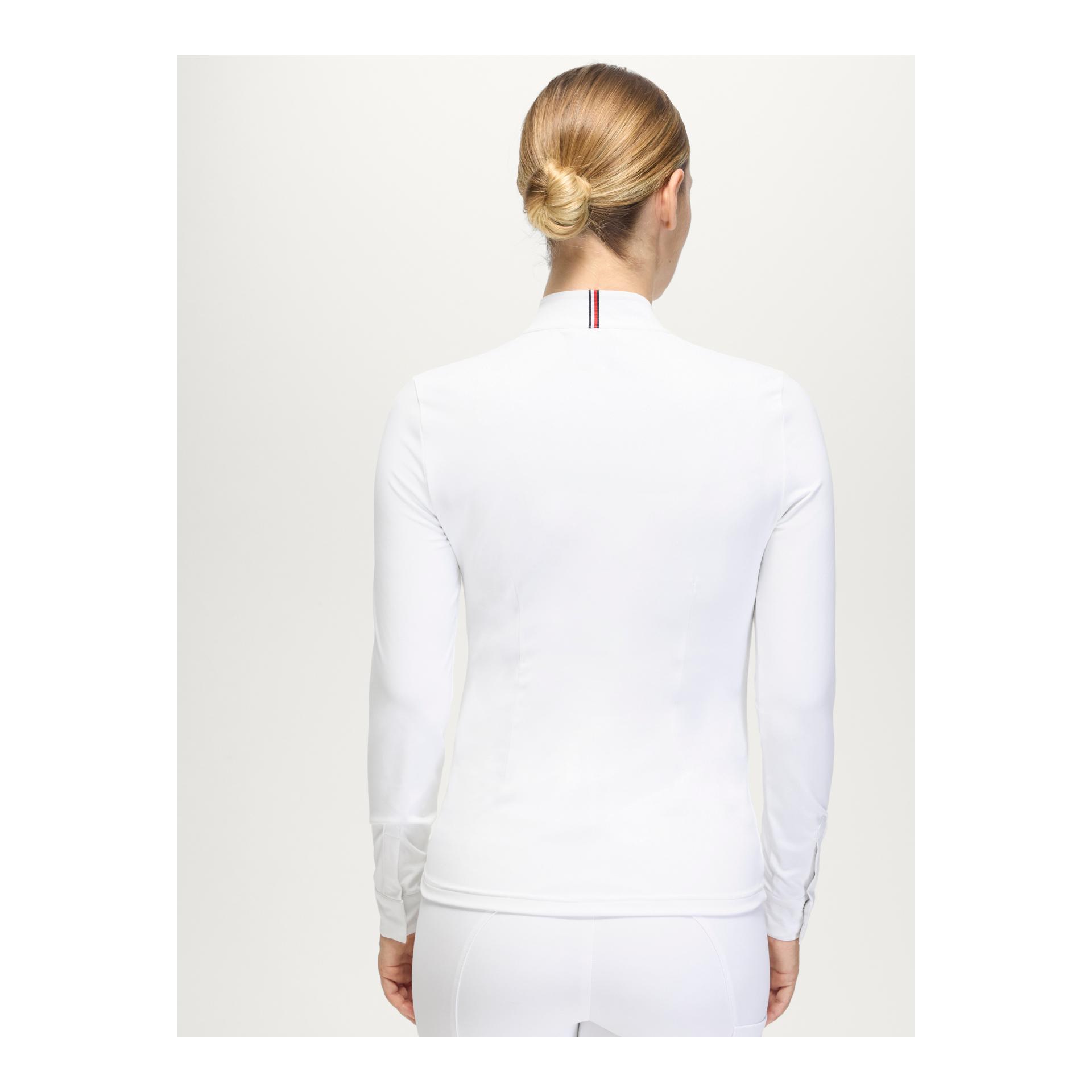 Tommy Hilfiger Equestrian Turniershirt Monica Strass Langarm Damen
