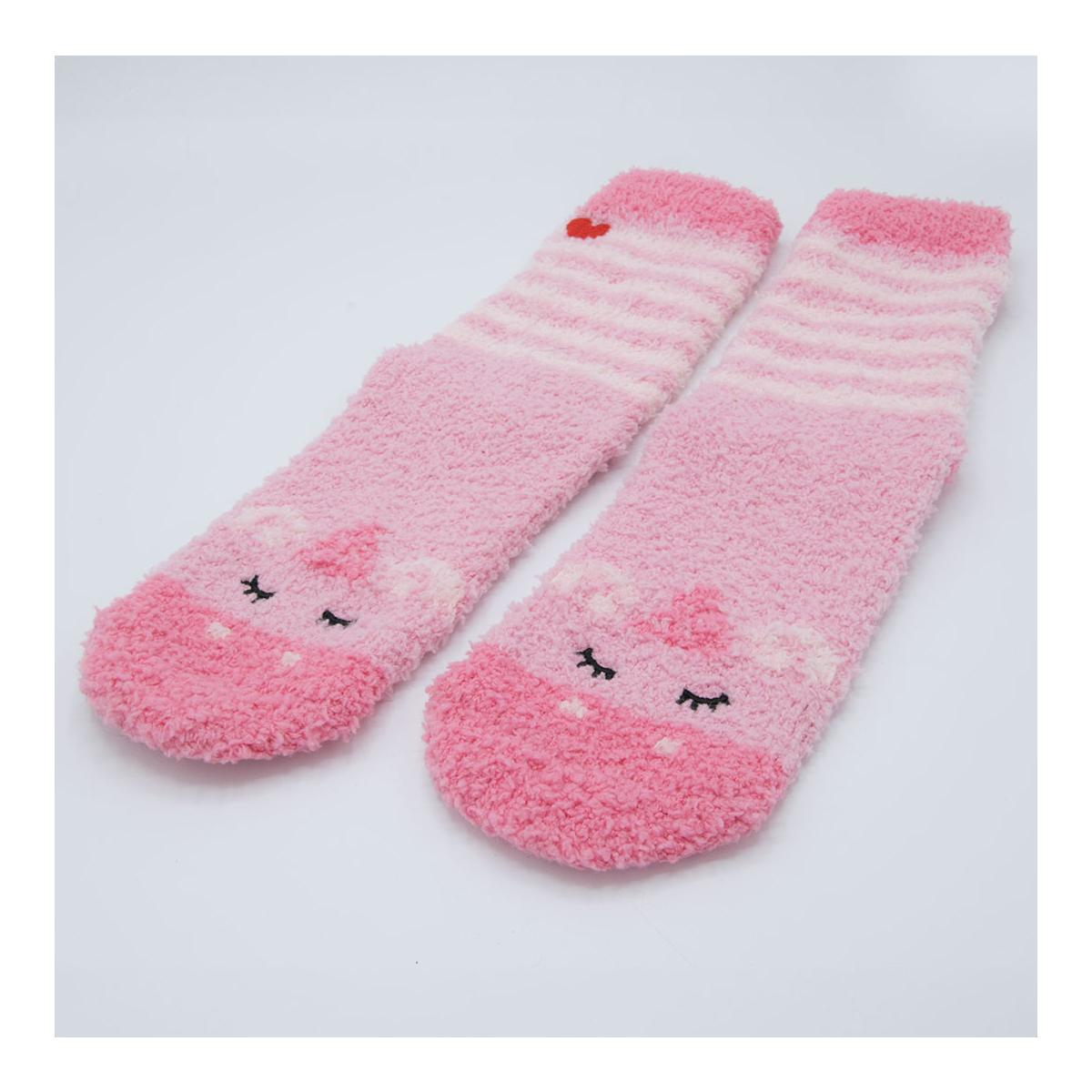 Soulhorse Chaussettes d'intérieur douillettes Unicorn