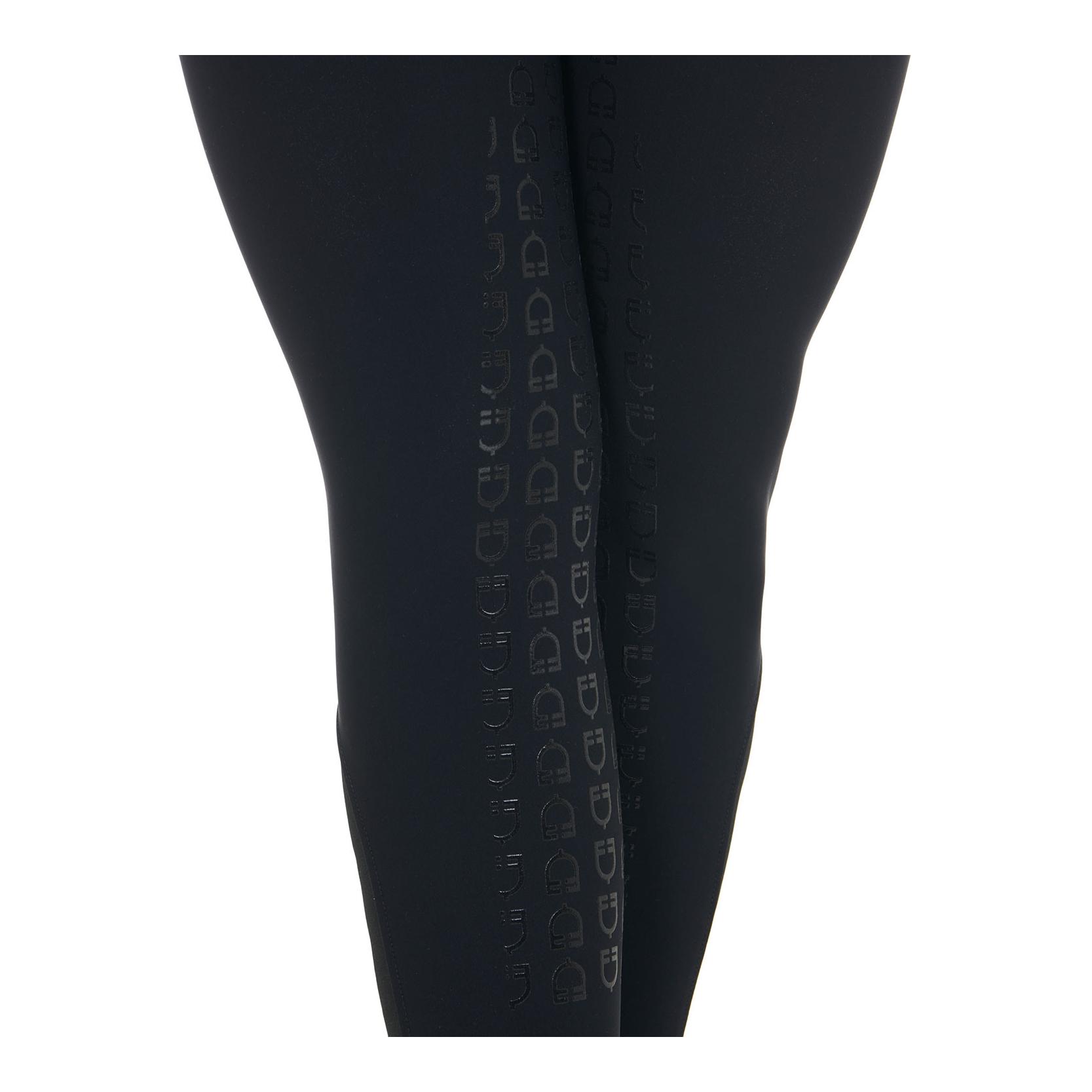 Equestro Winterreithose Highwaist Kniebesatz Damen