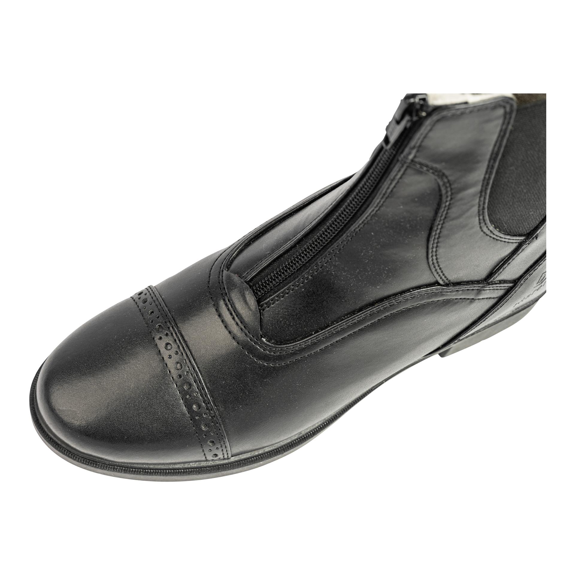 Marengo Reitstiefelette Frontzip Winter Kunstleder