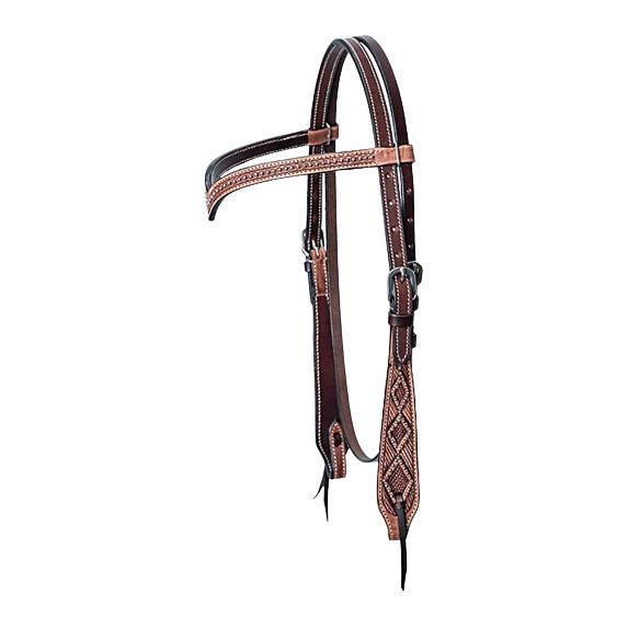 Western Imports Westernzaum Basket Tooled