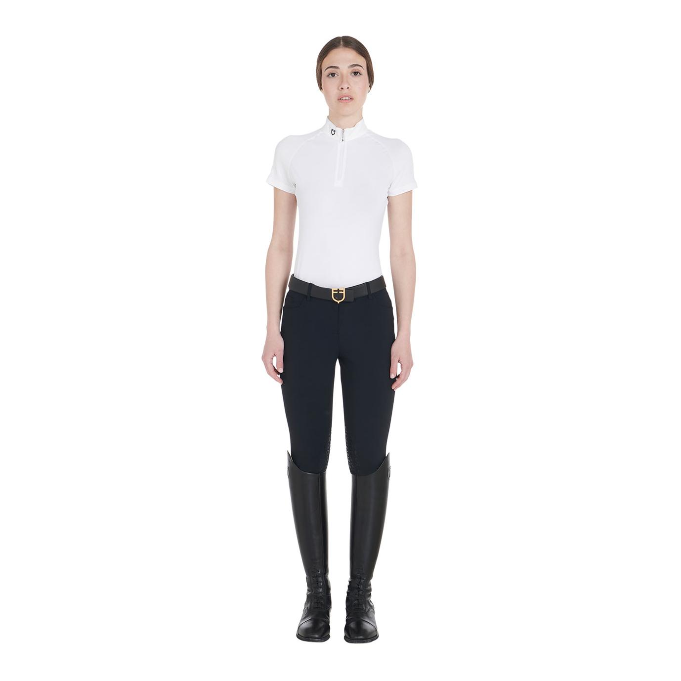 Equestro Turniershirt Taline Polo Slim Fit Kurzarm Damen