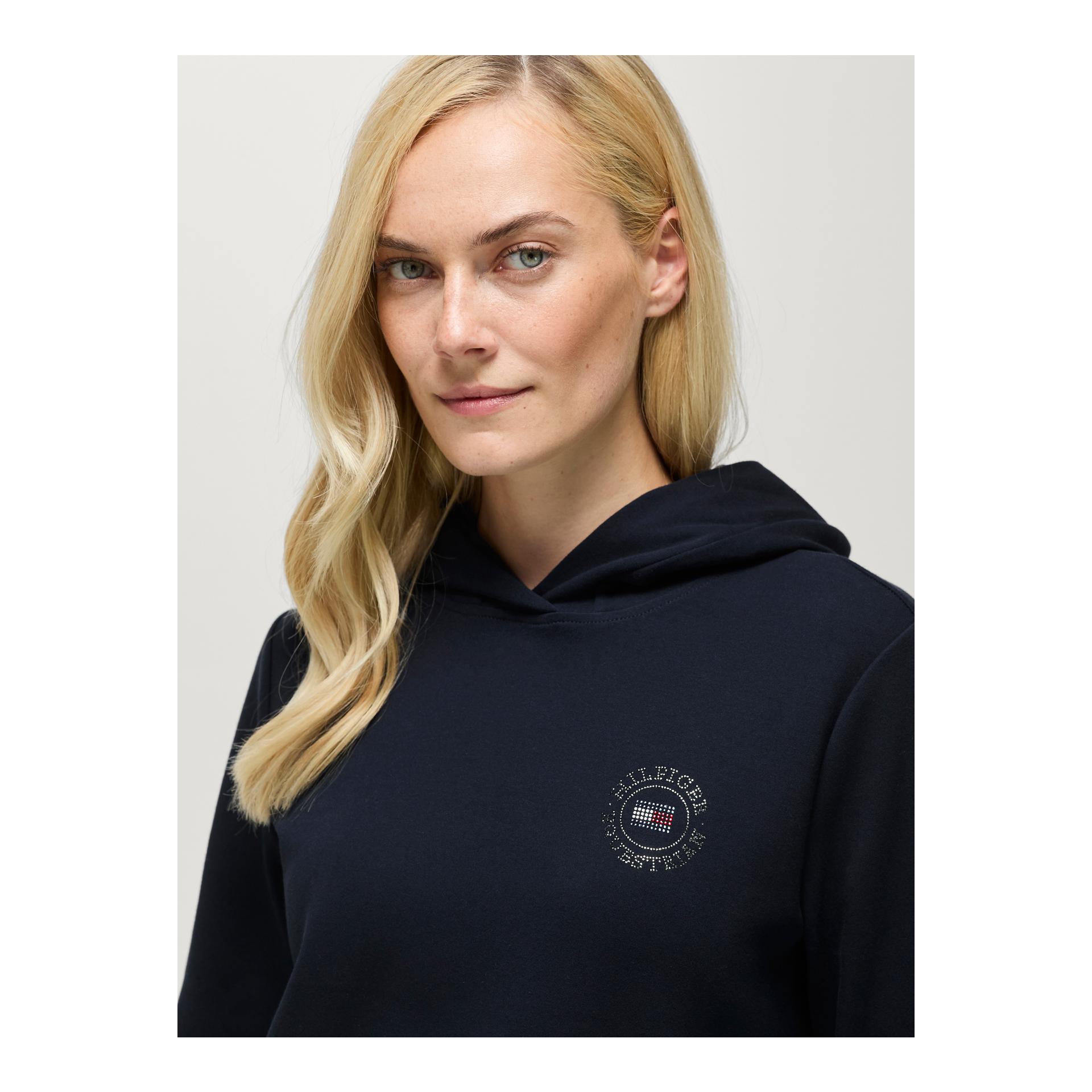 Tommy Hilfiger Equestrian Sweat à capuche Strass Hollywood