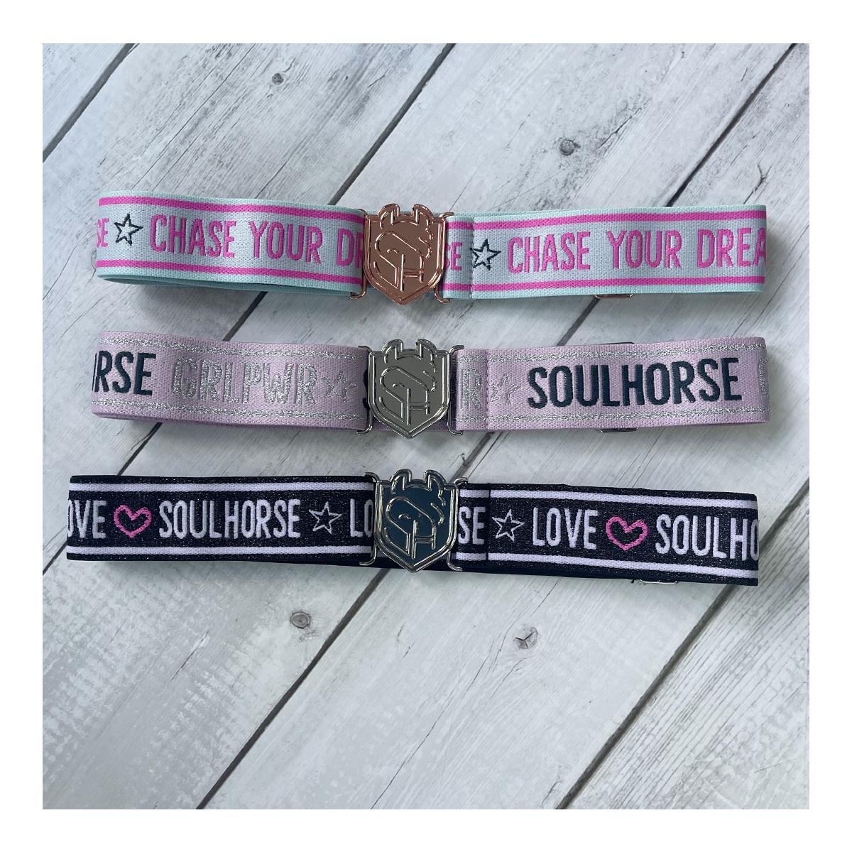 Soulhorse Elastischer Gürtel "Girl PWR"