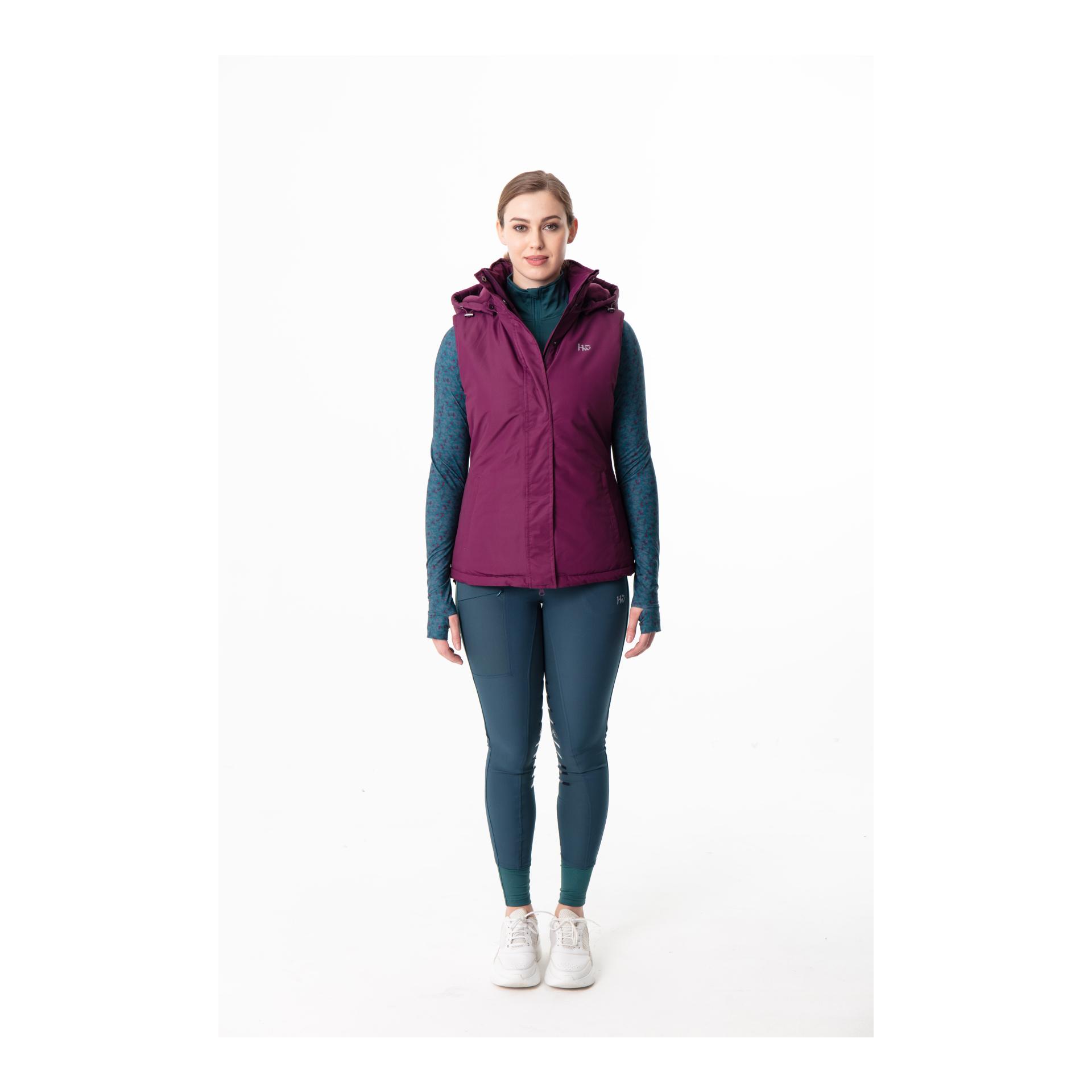 Horseware Gilet Equi Eco Technical Gilet Damen - beetroot