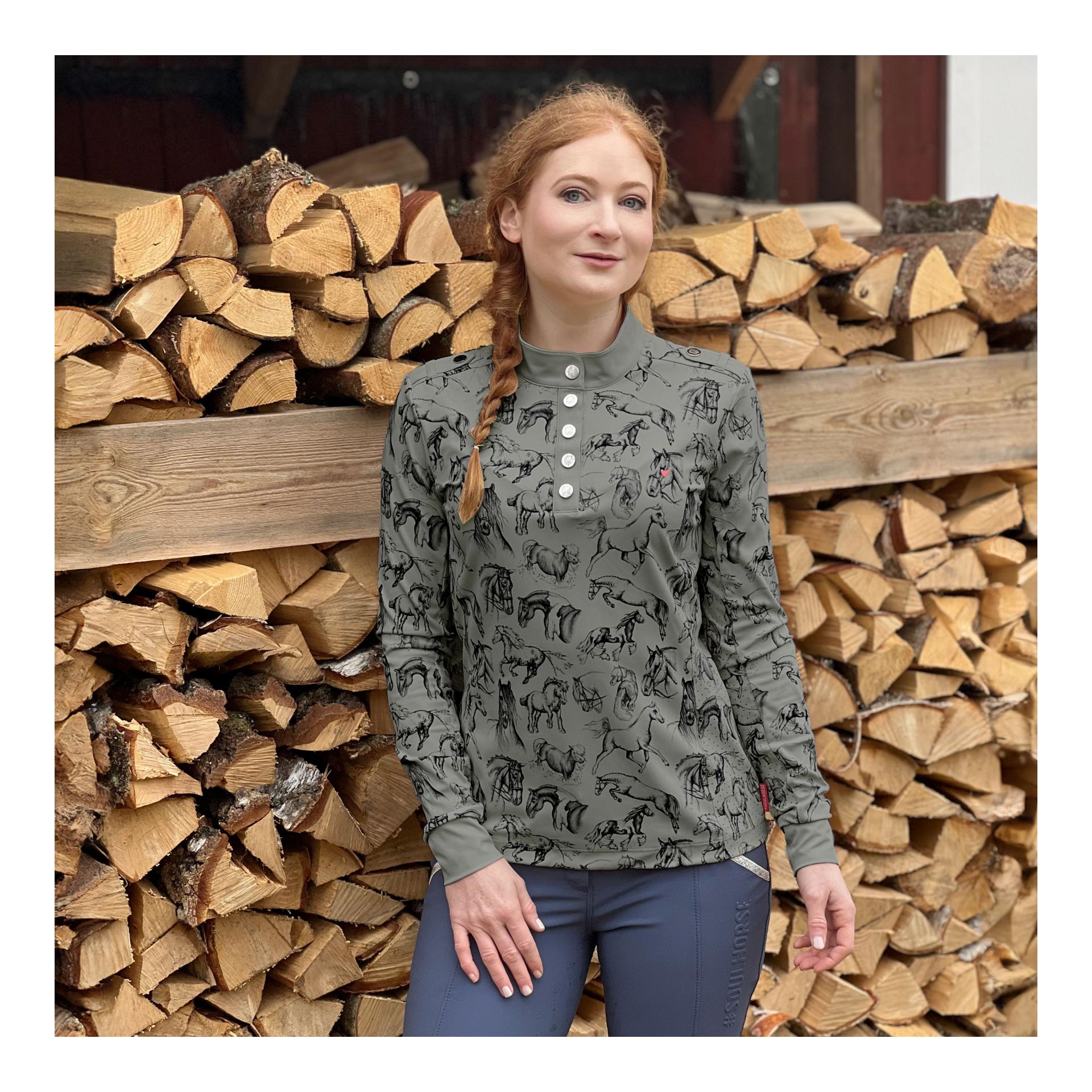 Soulhorse Funktionsshirt Longsleeve Horses