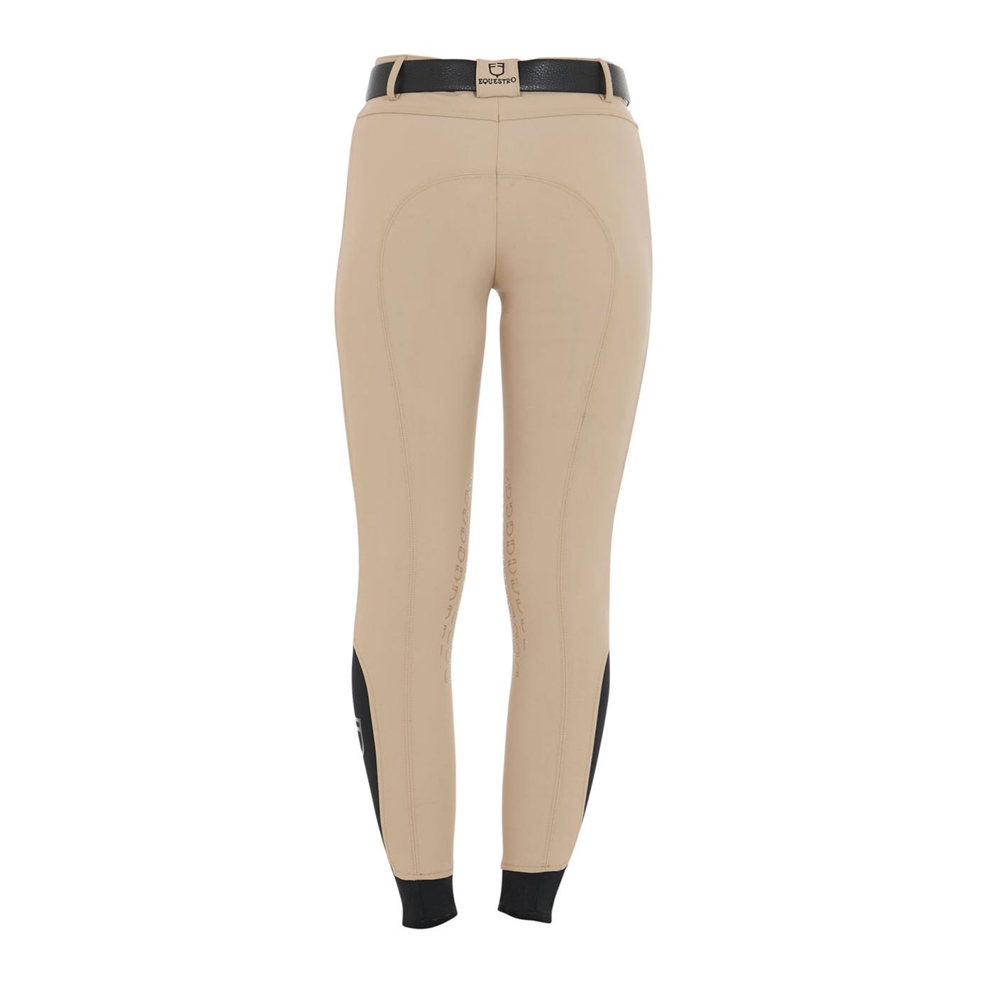 Equestro Culotte d'équitation Zenda avec renforts aux genoux pour filles